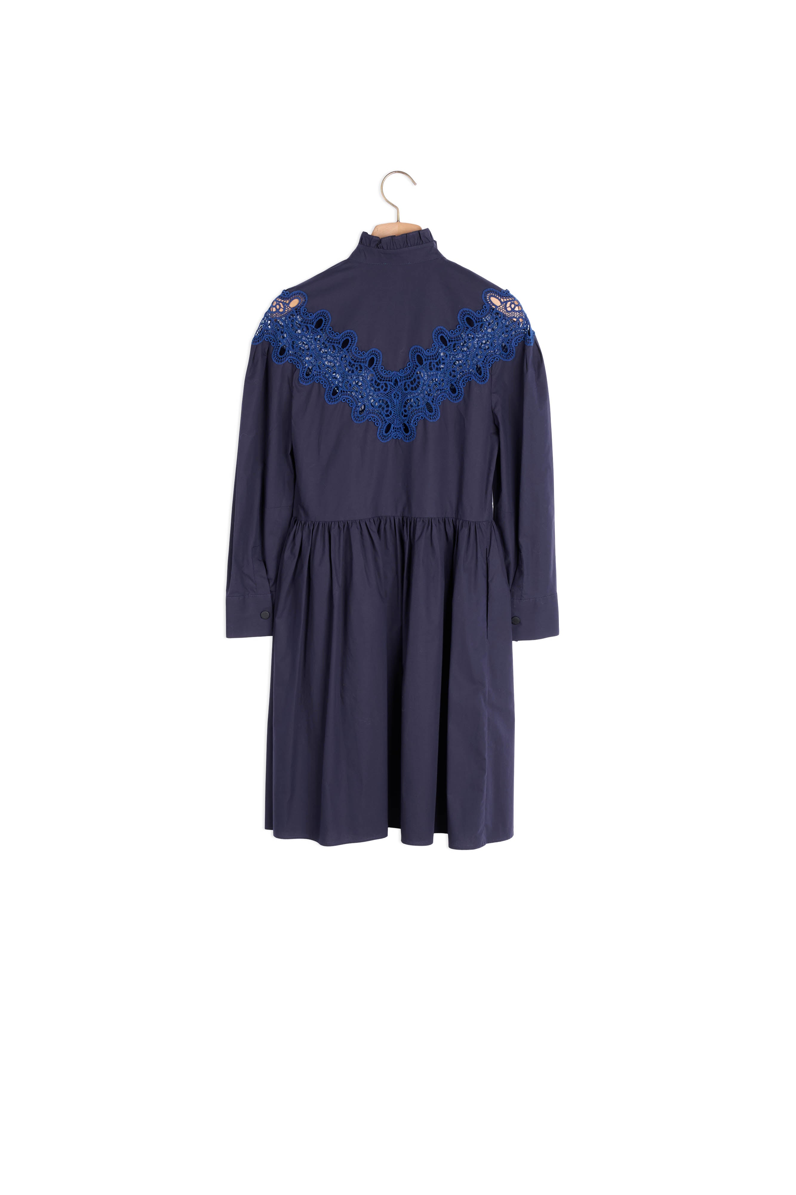 Robe courte avec insert de dentelle Sandro seconde main
