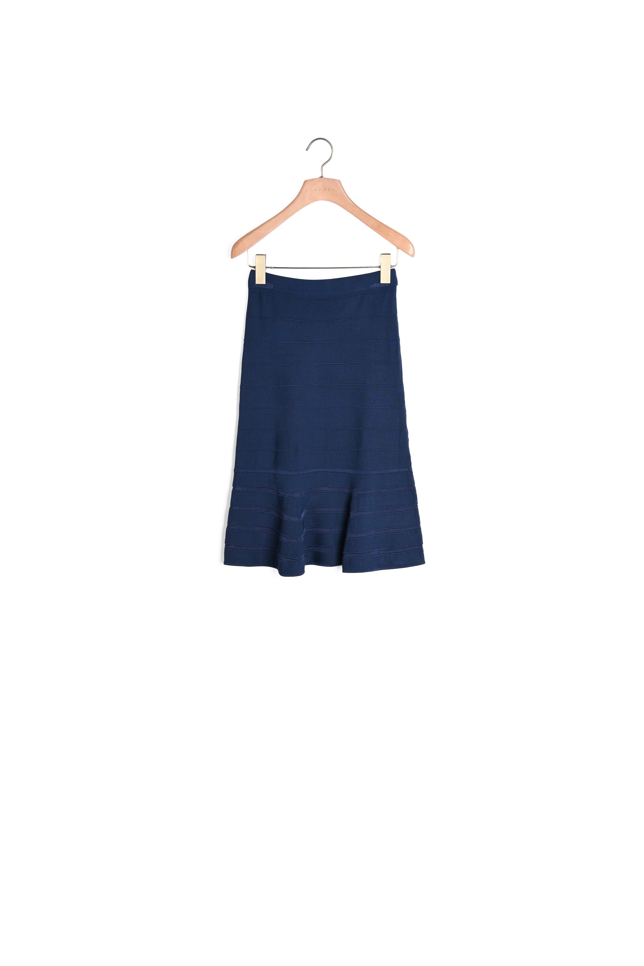 Jupe mi longue élastiquée Sandro seconde main