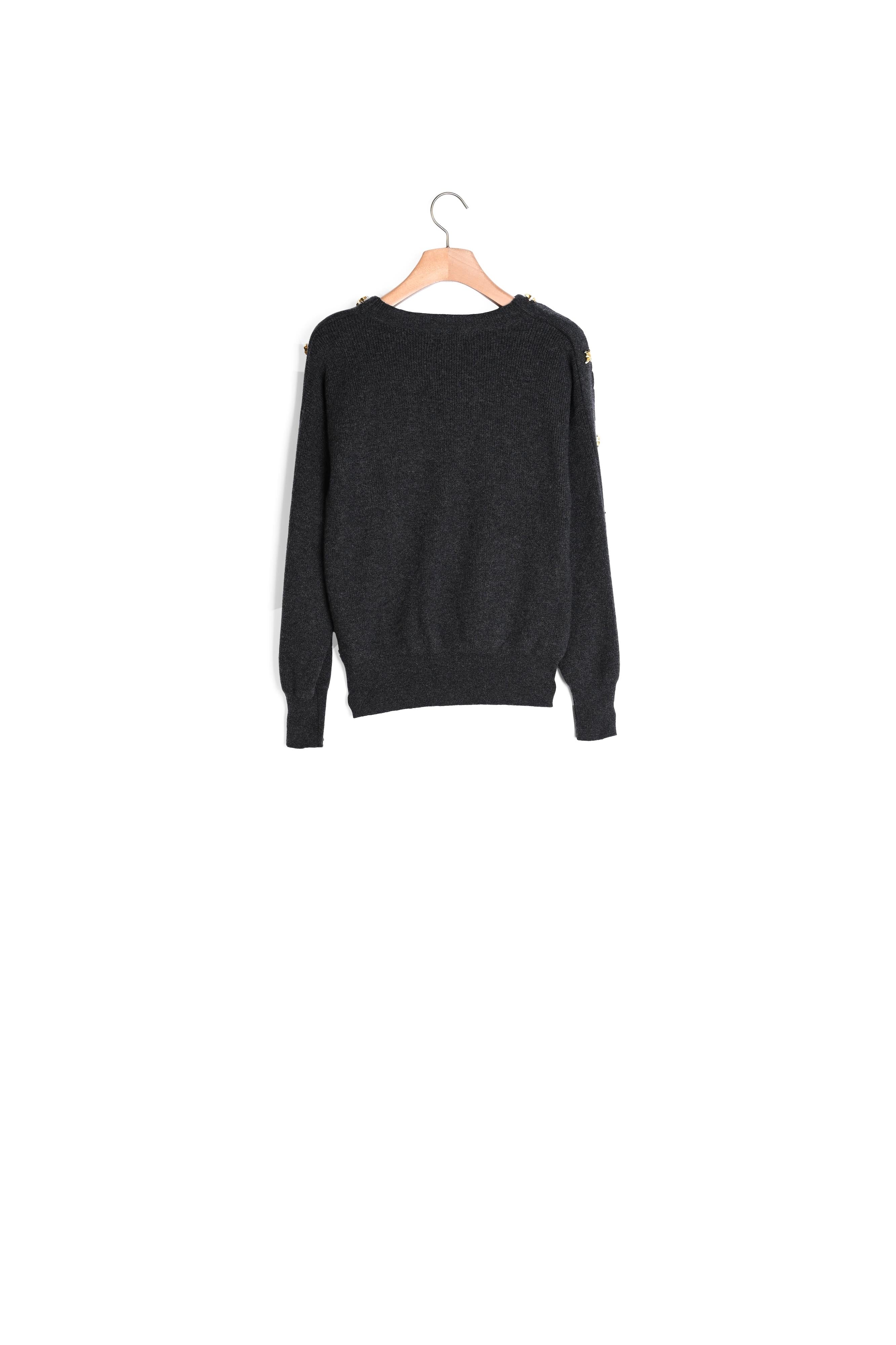 Pull à boutons bijoux Sandro seconde main