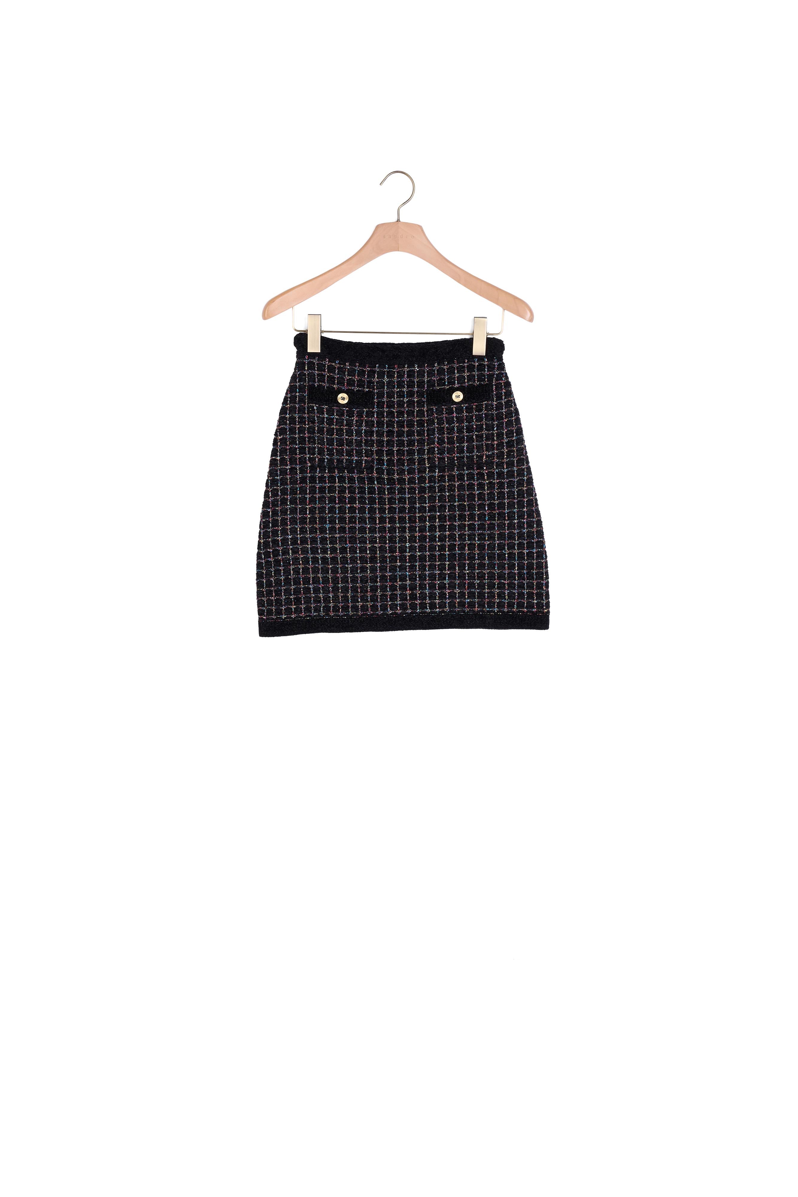 Jupe en Maille texturée Sandro seconde main