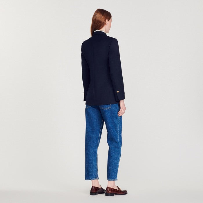 Veste de tailleur double boutonnage Sandro seconde main