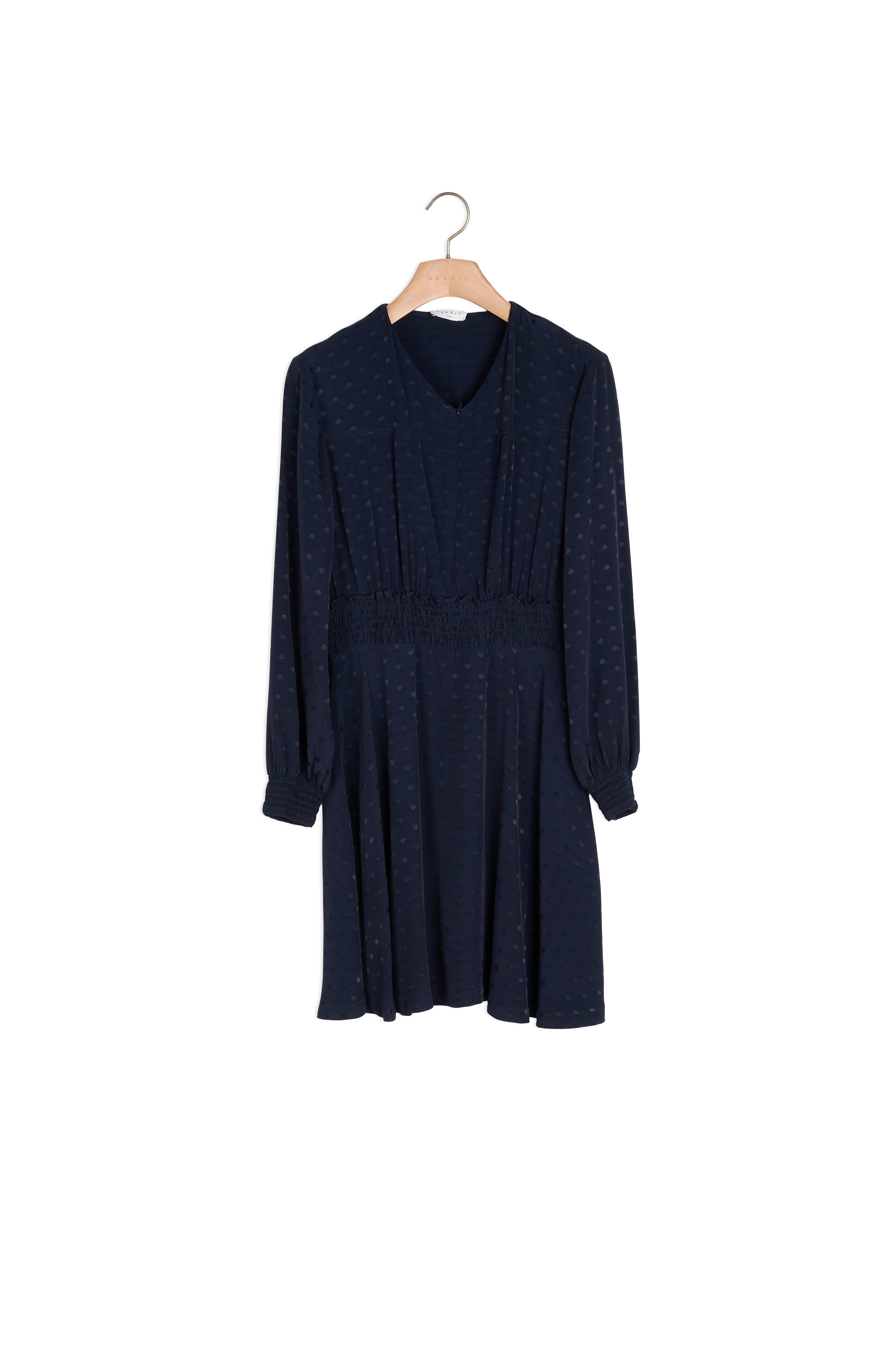 Robe courte en jacquard Sandro seconde main