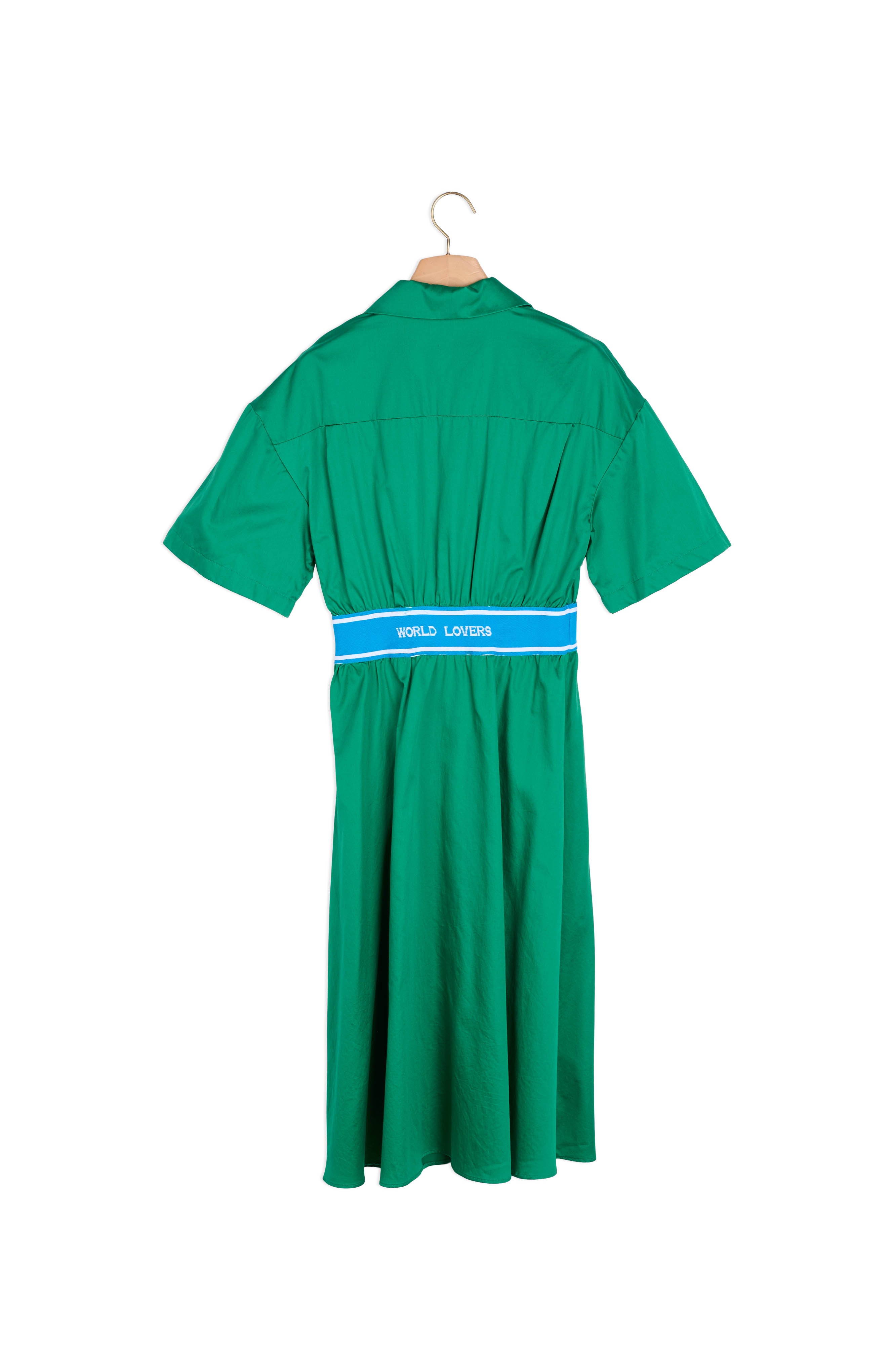 Robe en satin de coton Sandro seconde main