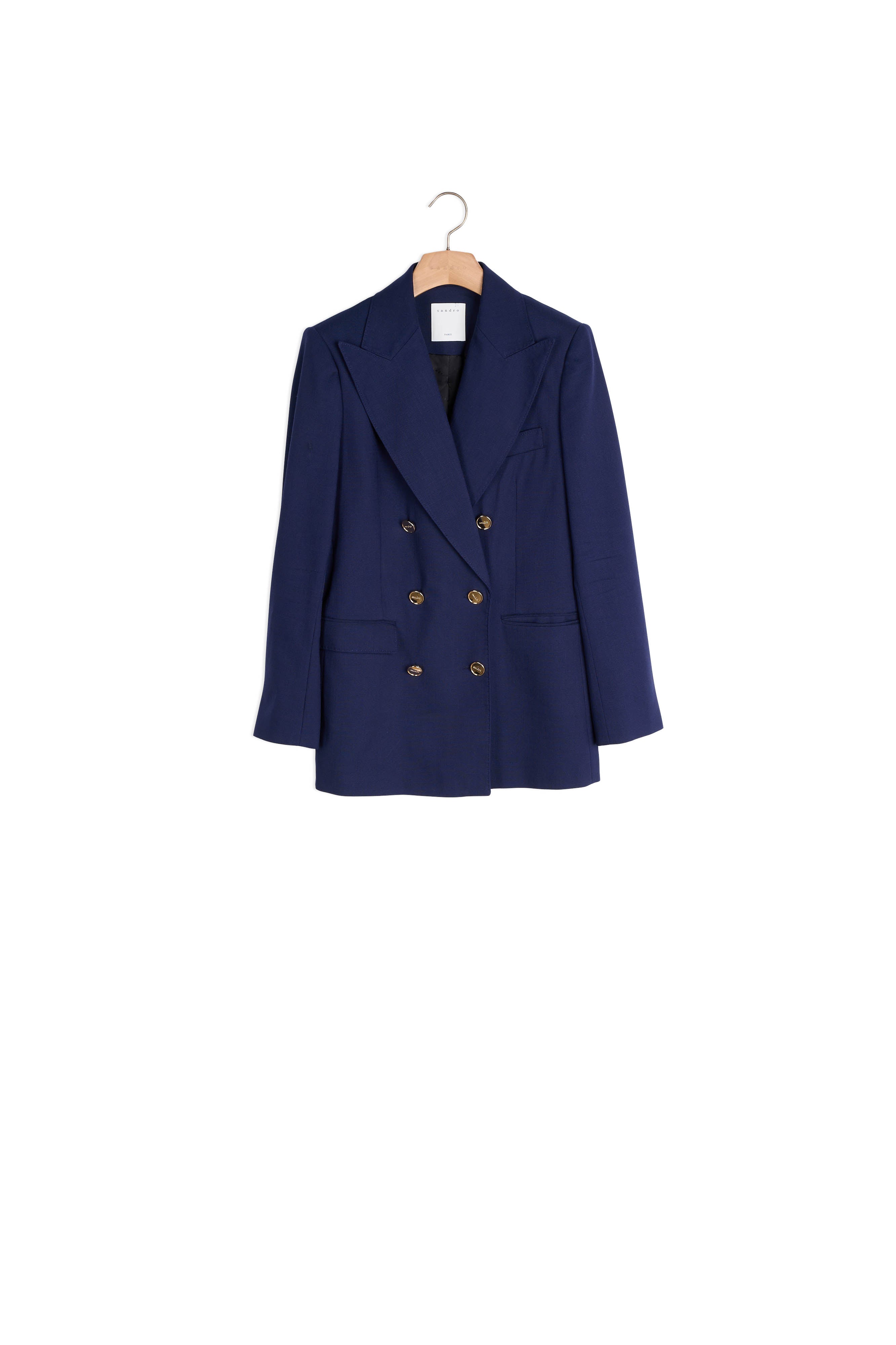 Veste de tailleur en viscose Sandro seconde main