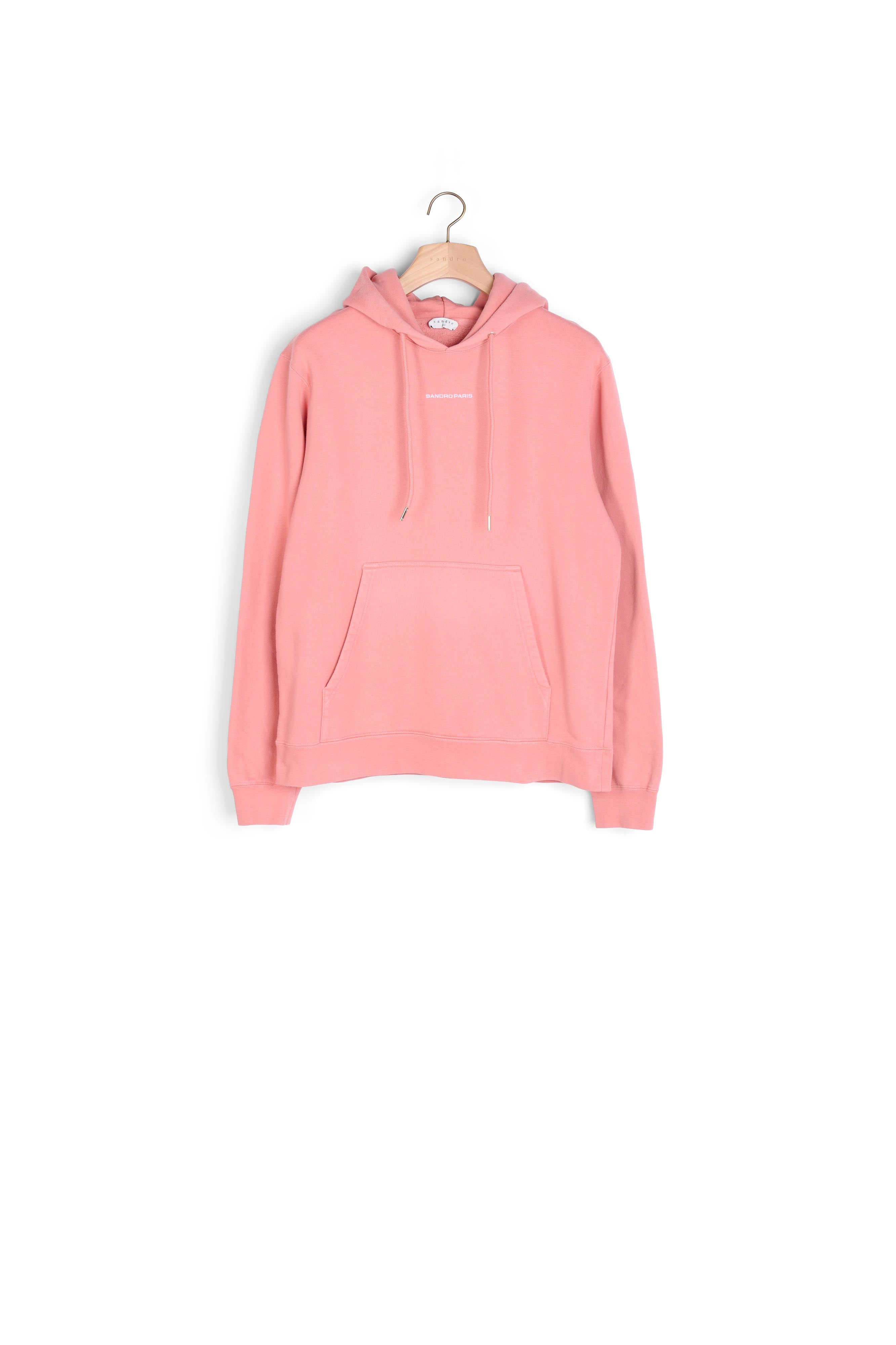 Sweat hoodie avec broderie logo Sandro seconde main