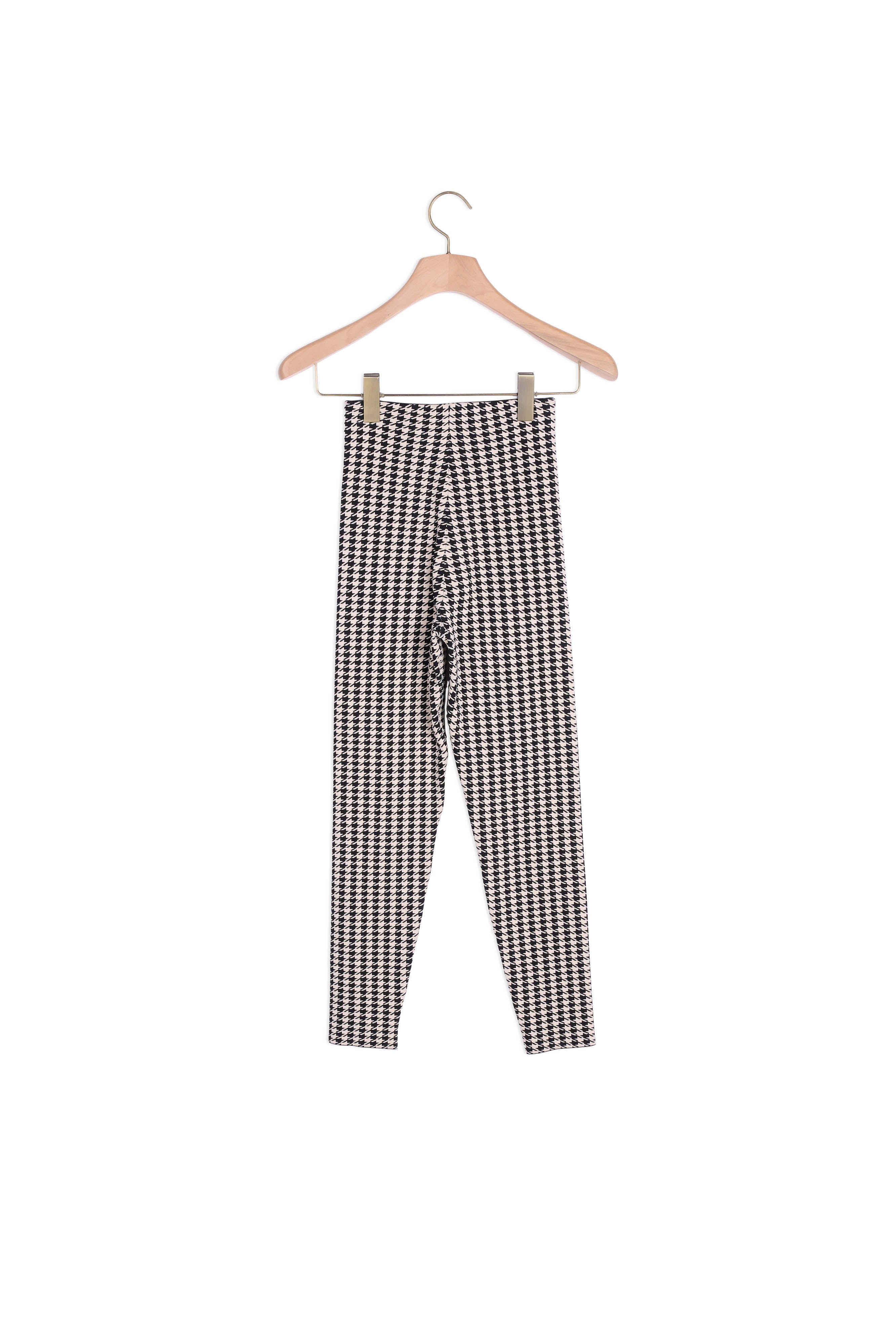 Pantalon imprimé noir et marron Sandro seconde main