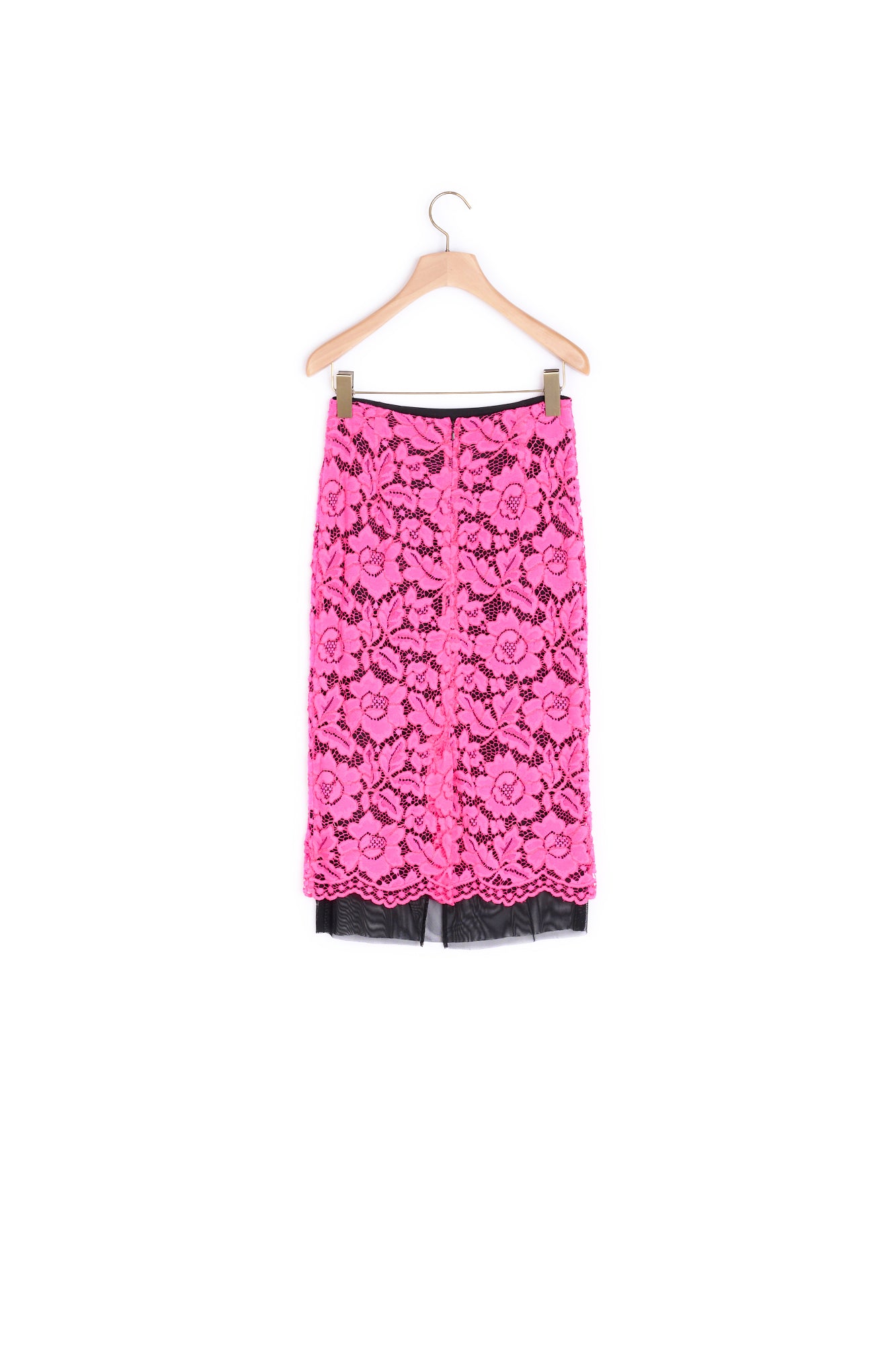 Jupe Rose fluo Sandro seconde main