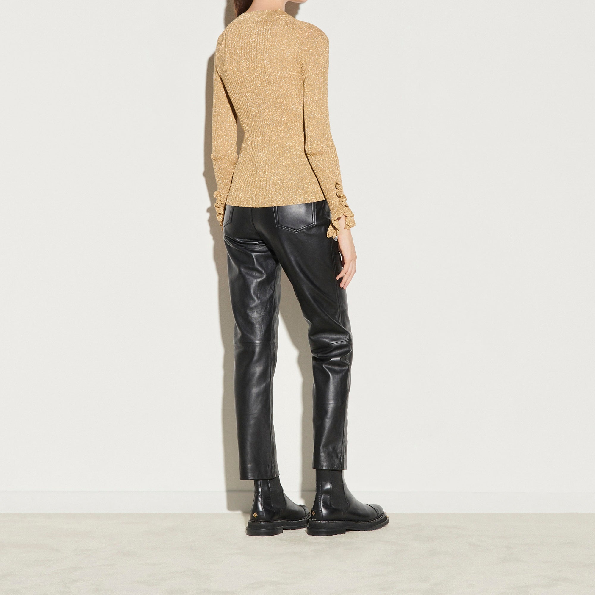 Cardigan en maille lurex Sandro seconde main