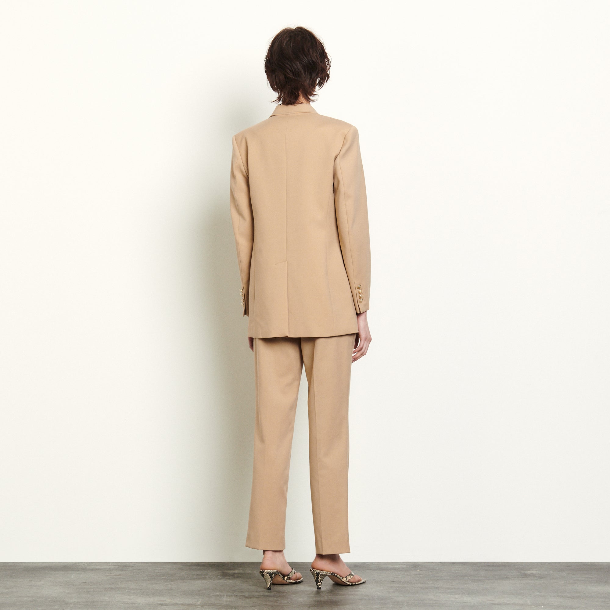 Veste de tailleur à pinces Sandro seconde main