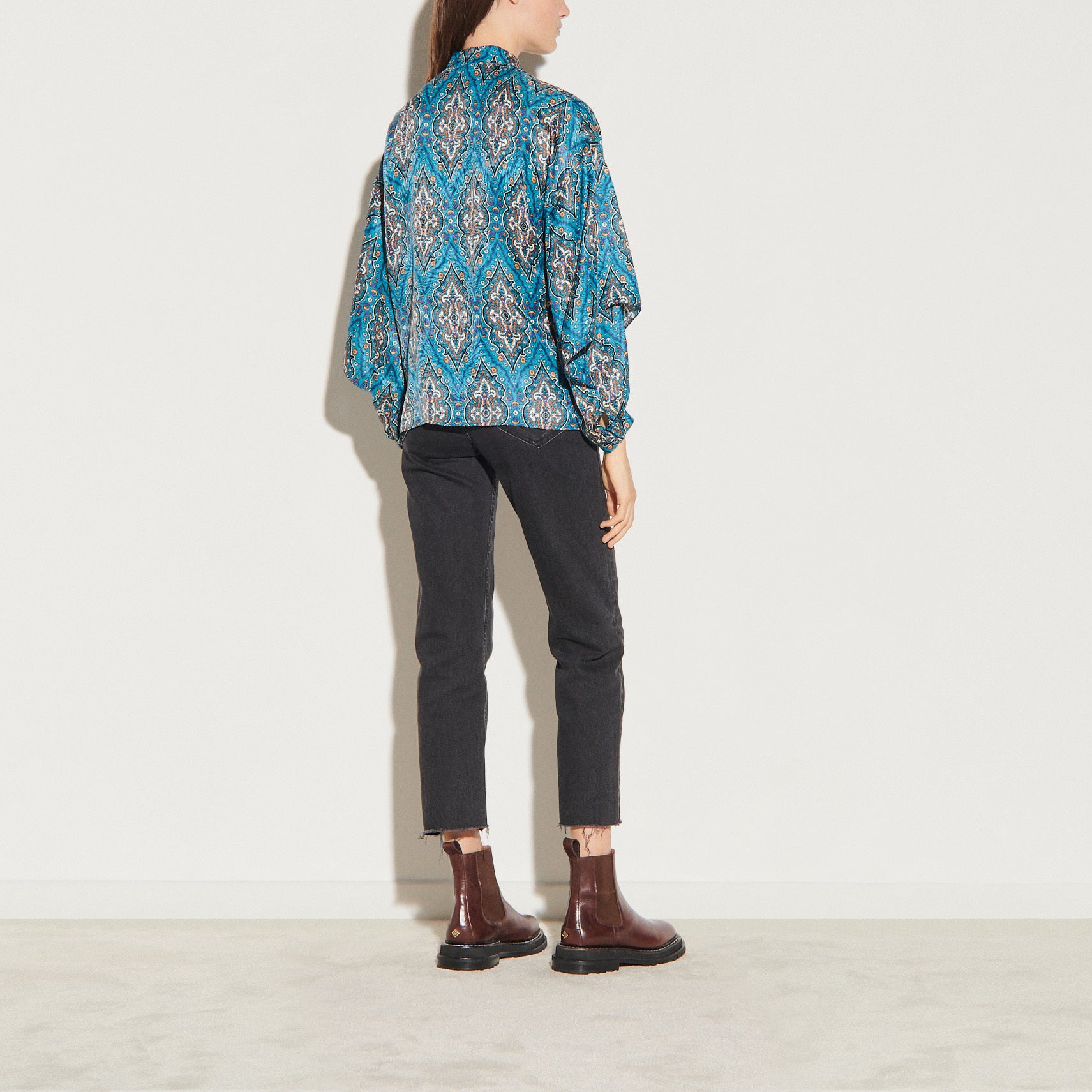 Top imprimé en all-over Sandro seconde main