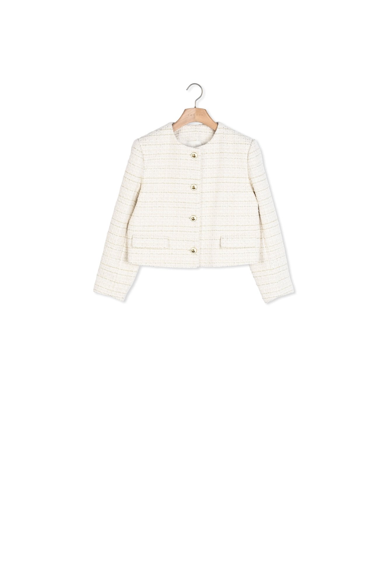 Veste en tweed Sandro seconde main