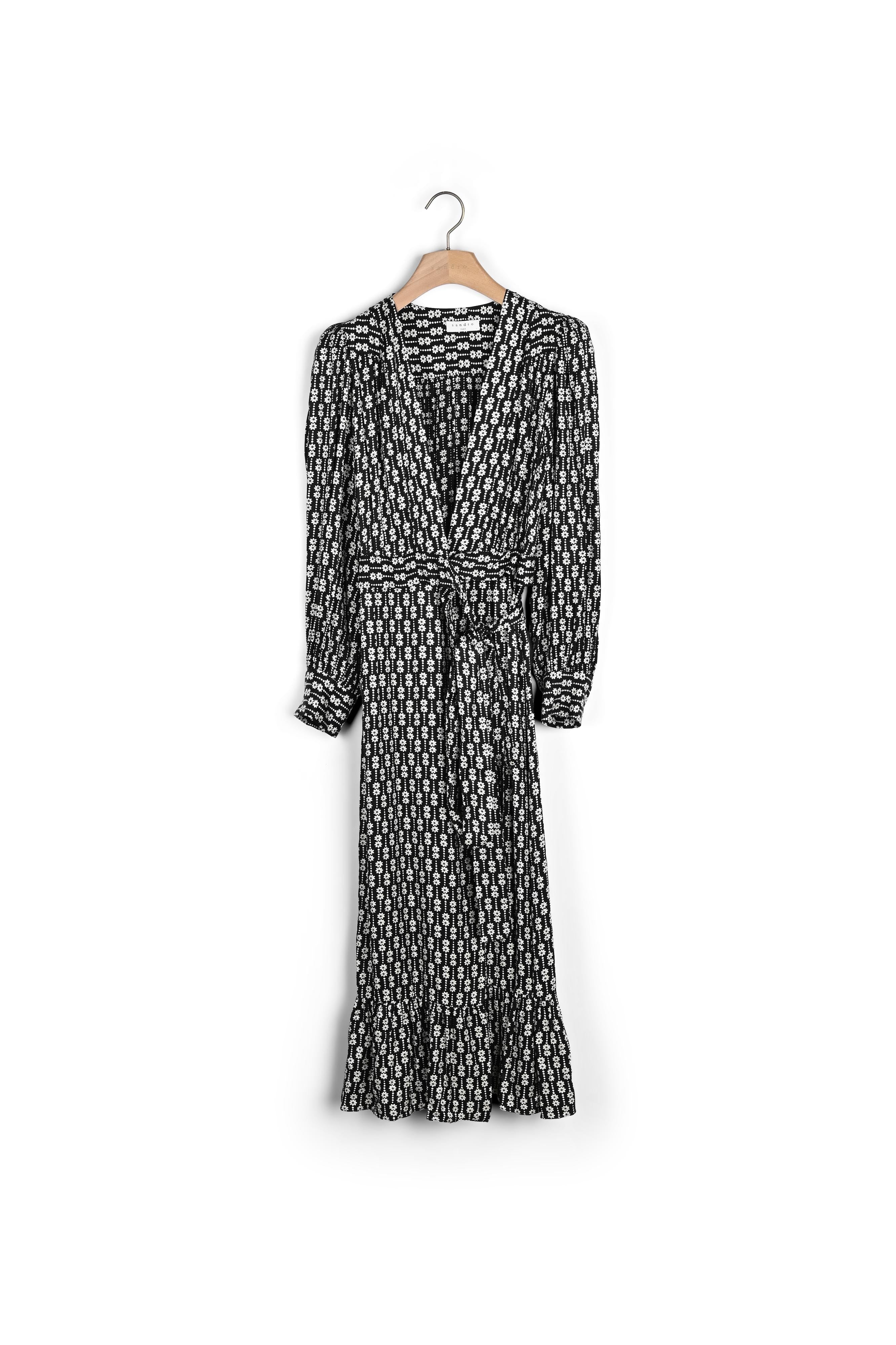 Robe Noir / Blanc Sandro seconde main