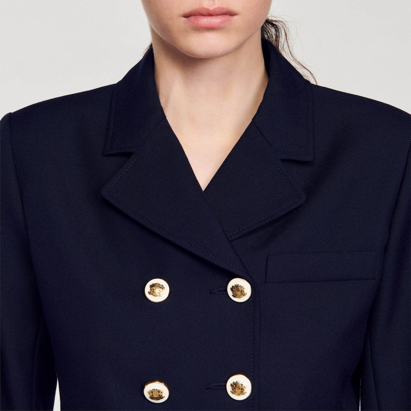 Veste courte à double boutonnage Sandro seconde main