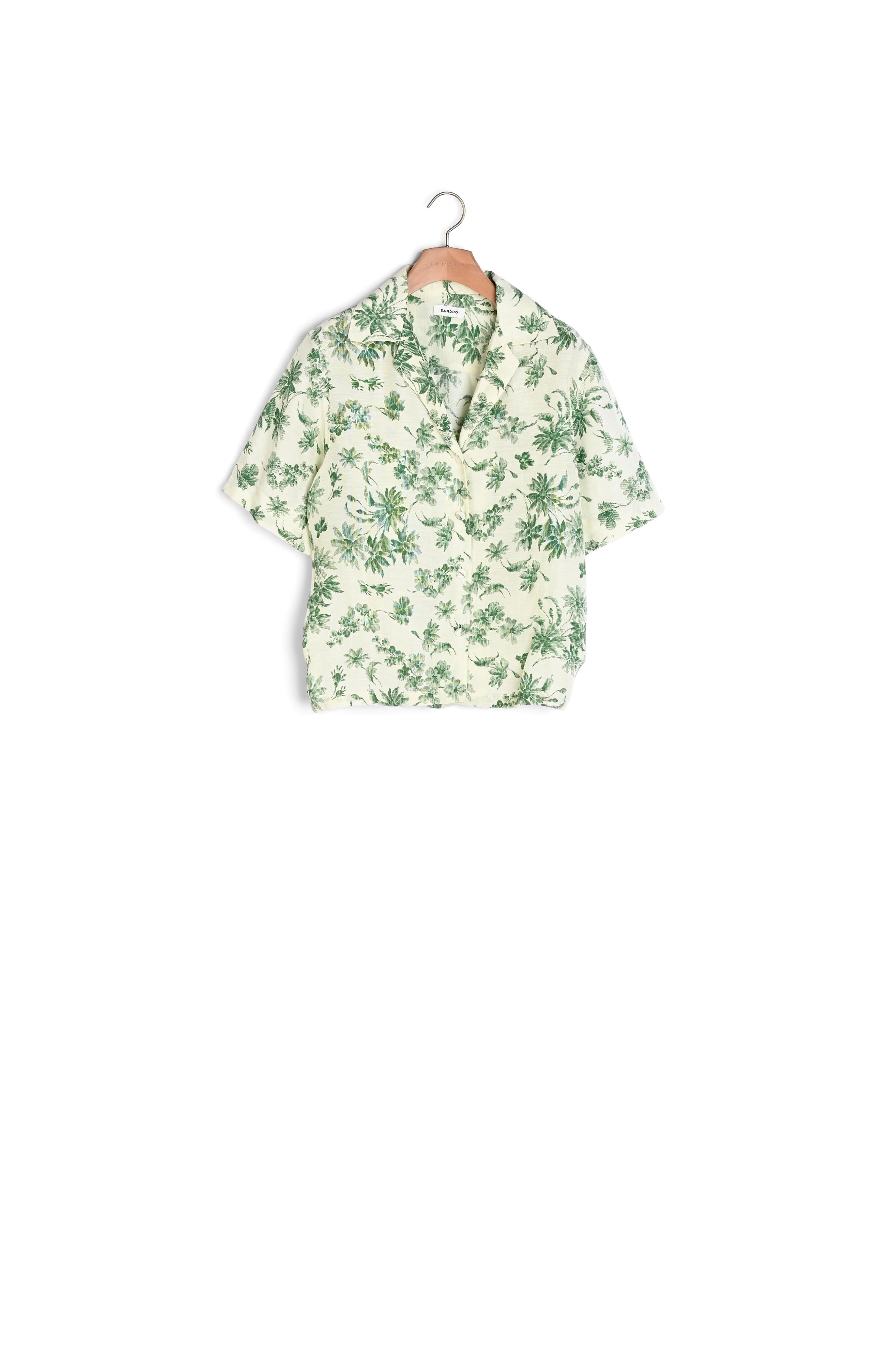 Chemise large imprimée Sandro seconde main
