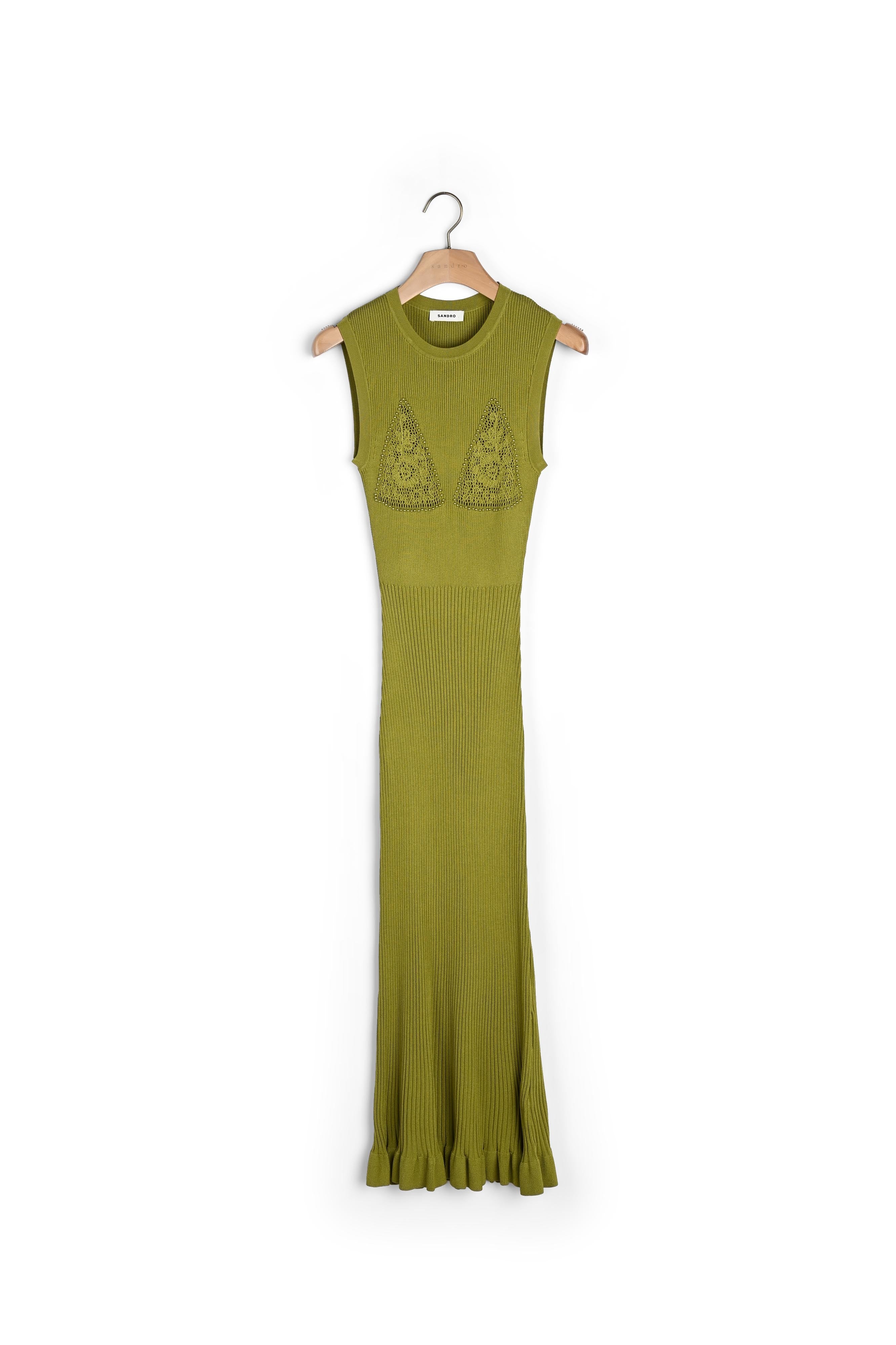 Robe midi en Maille Sandro seconde main