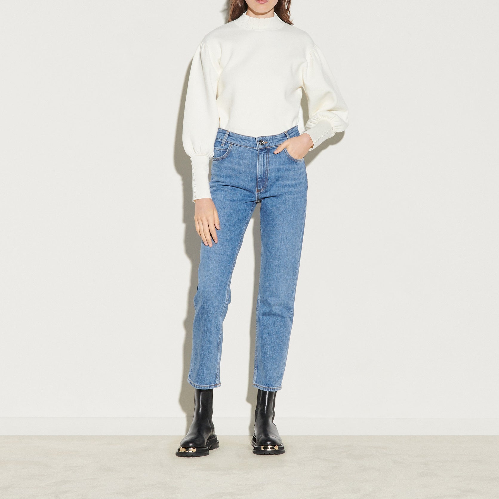 Jean stretch 5 poches Sandro seconde main