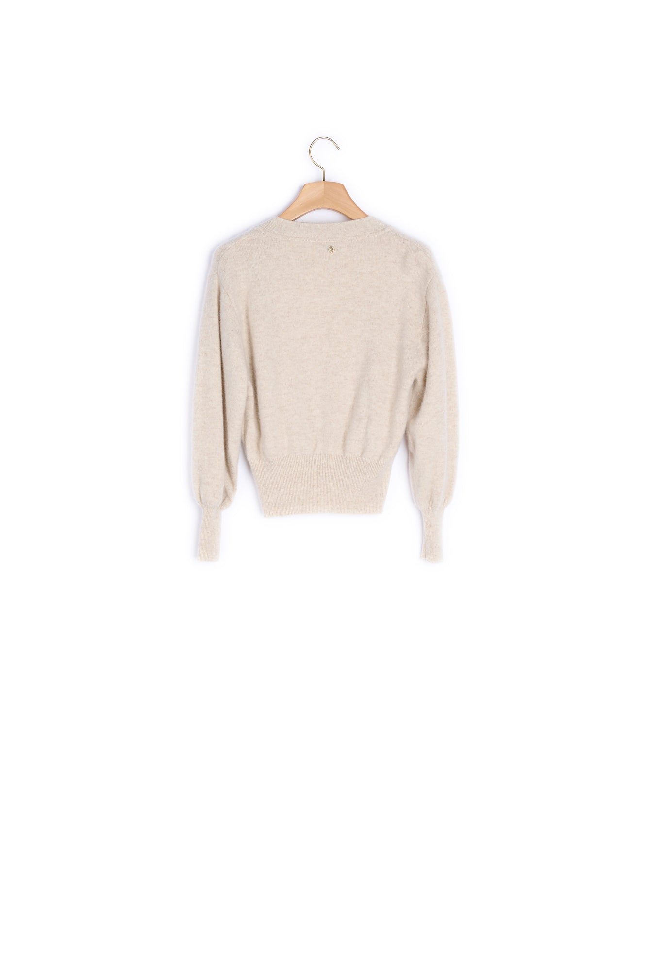 Cardigan twinset en laine Sandro seconde main