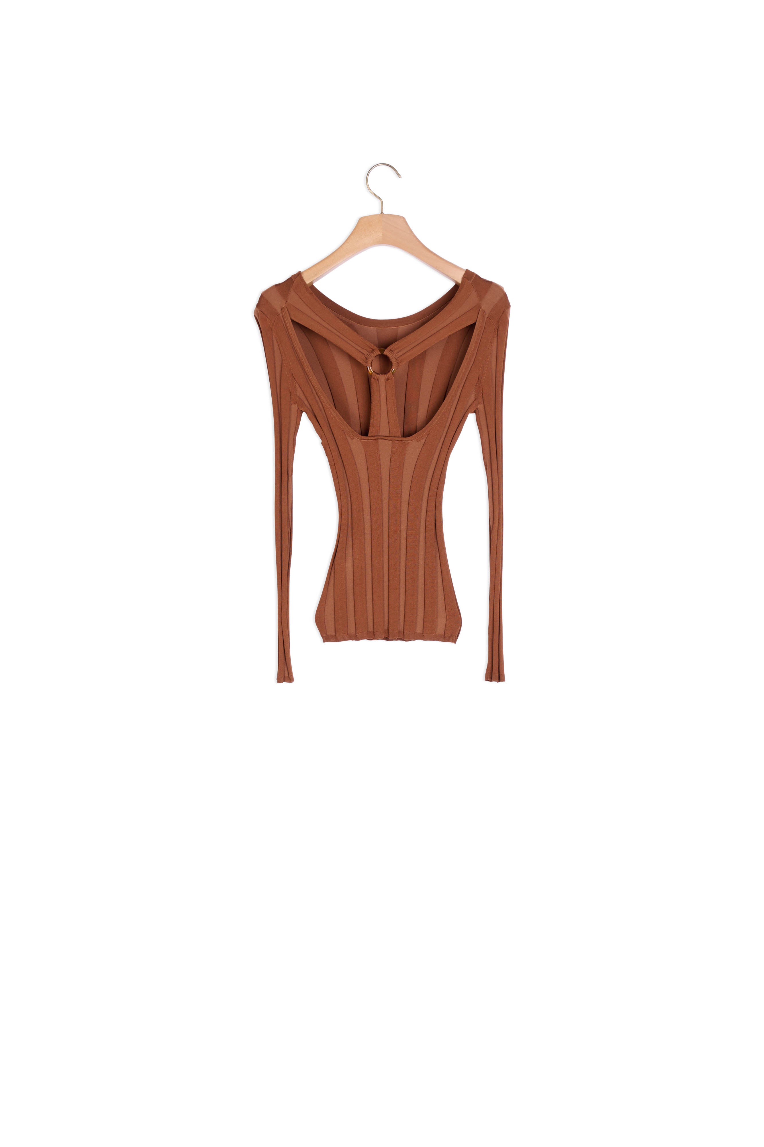 Pull à twist et anneau au dos Sandro seconde main