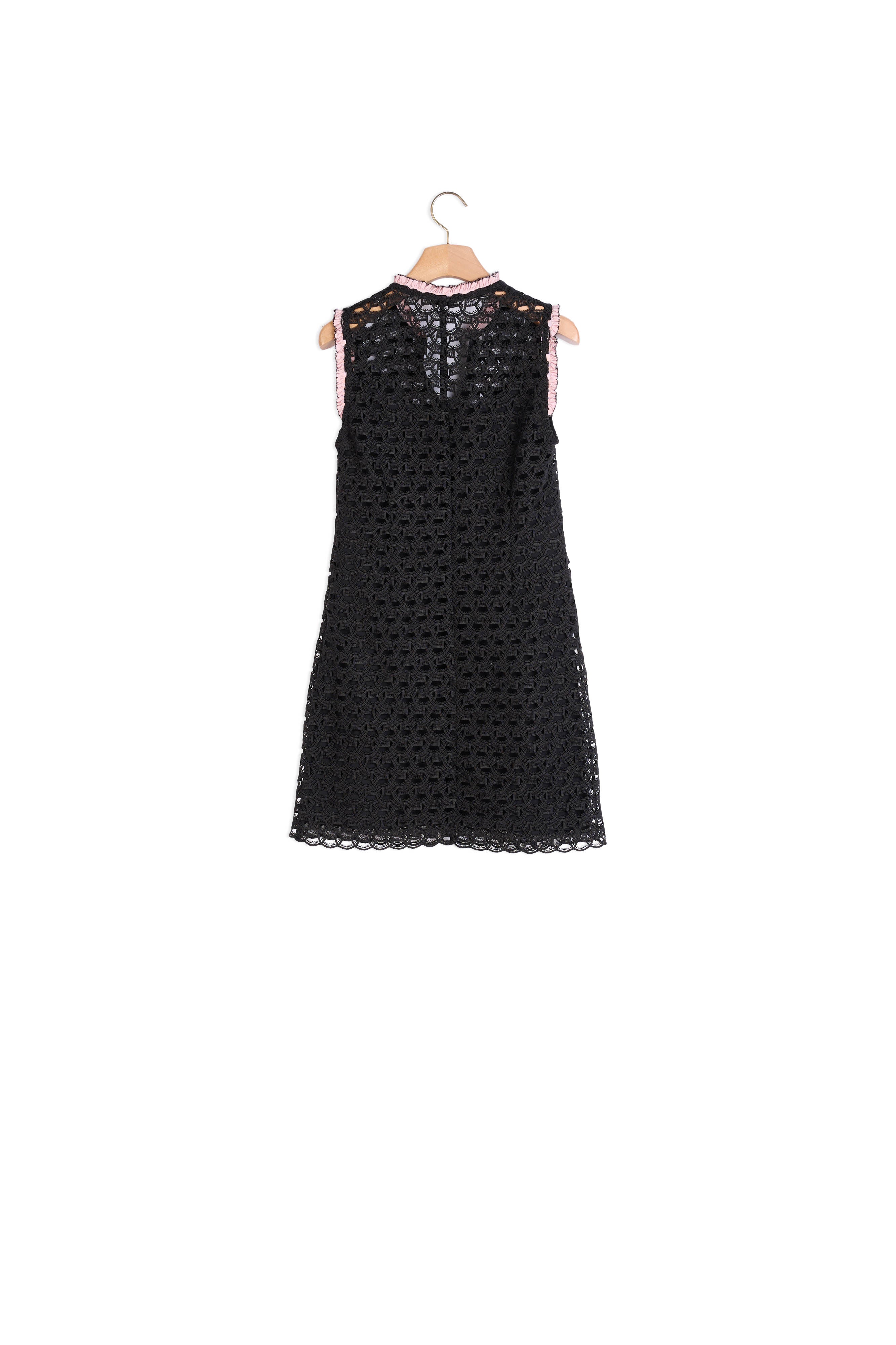 Robe sans manches en dentelle all over Sandro seconde main