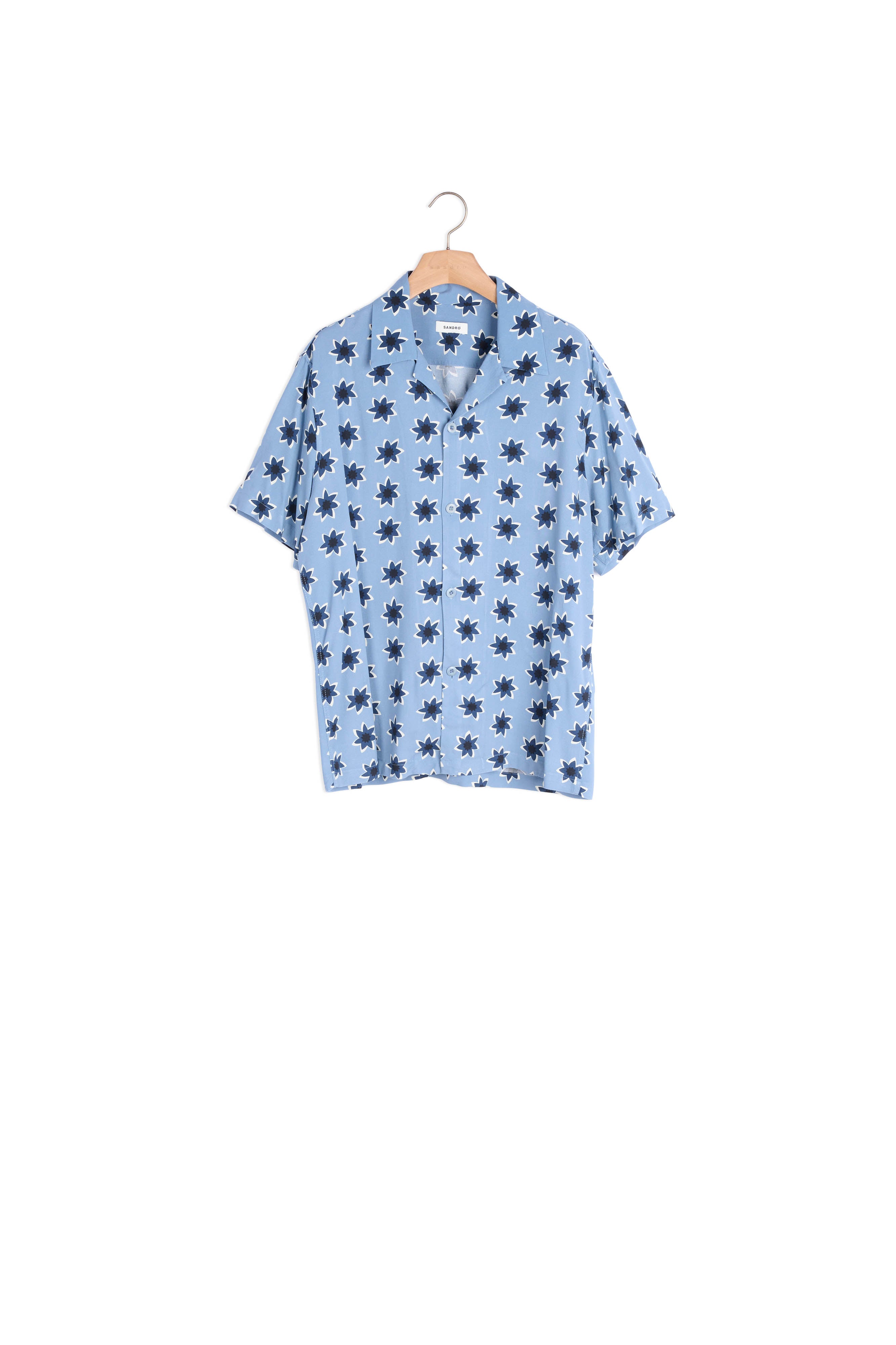Chemise fluide imprimée Sandro seconde main