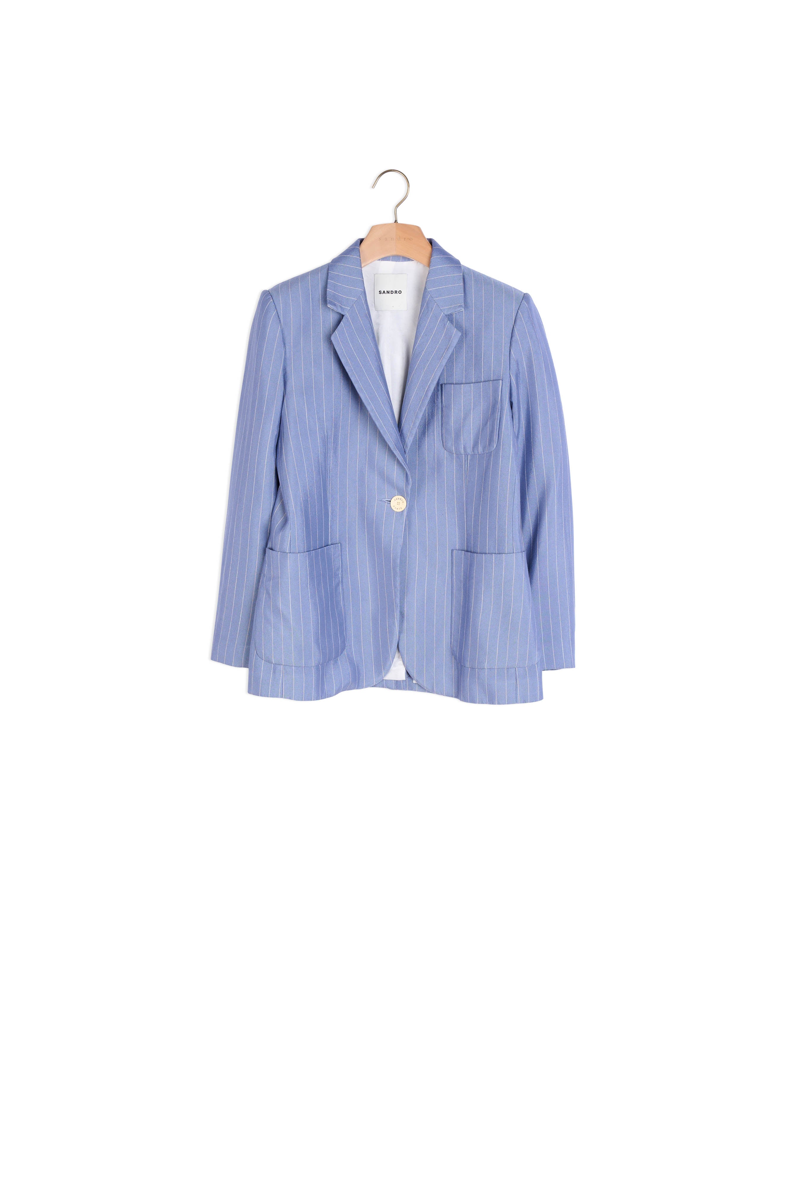 Veste de tailleur rayée Sandro seconde main