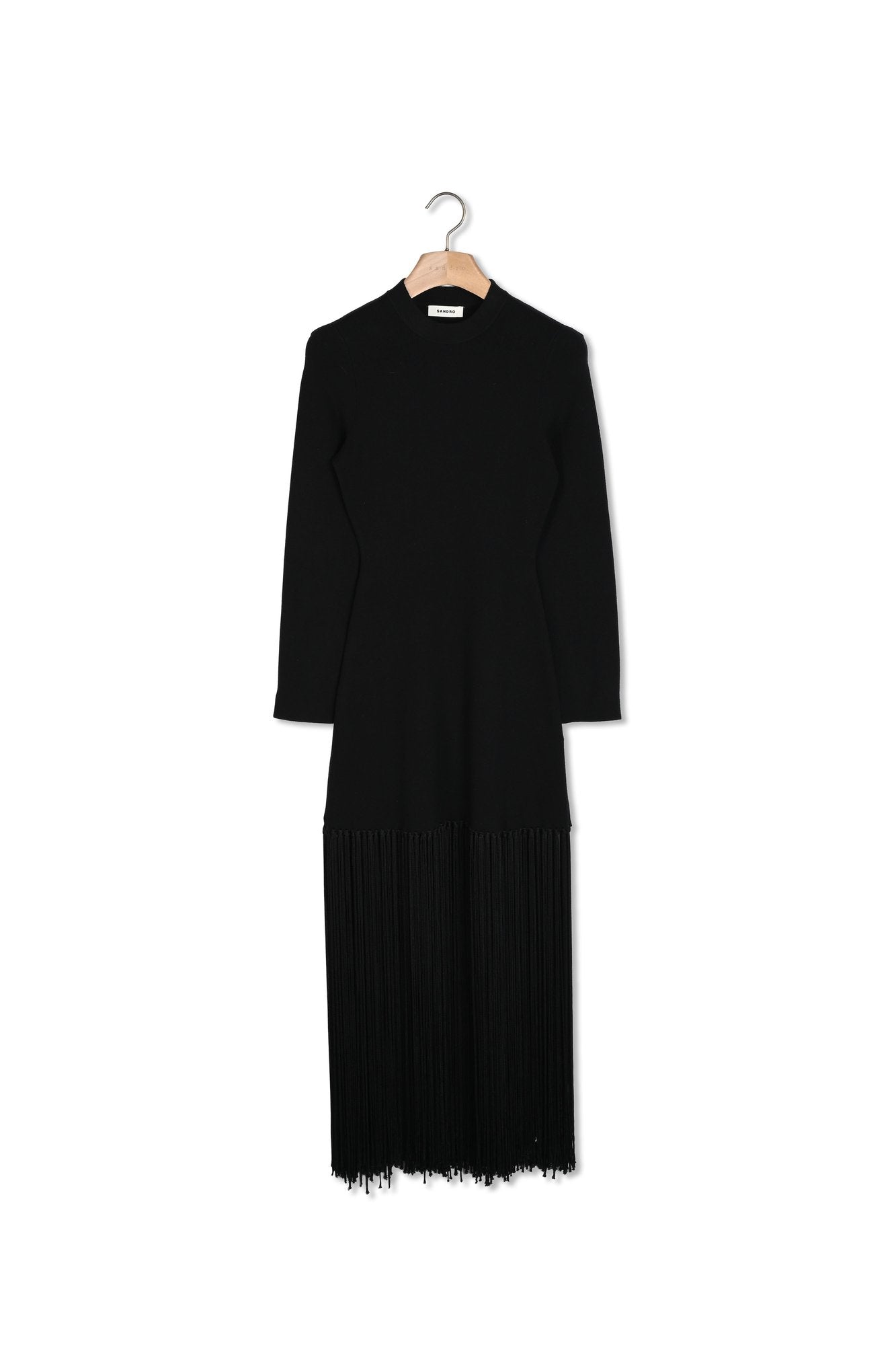 Robe longue en Maille Sandro seconde main
