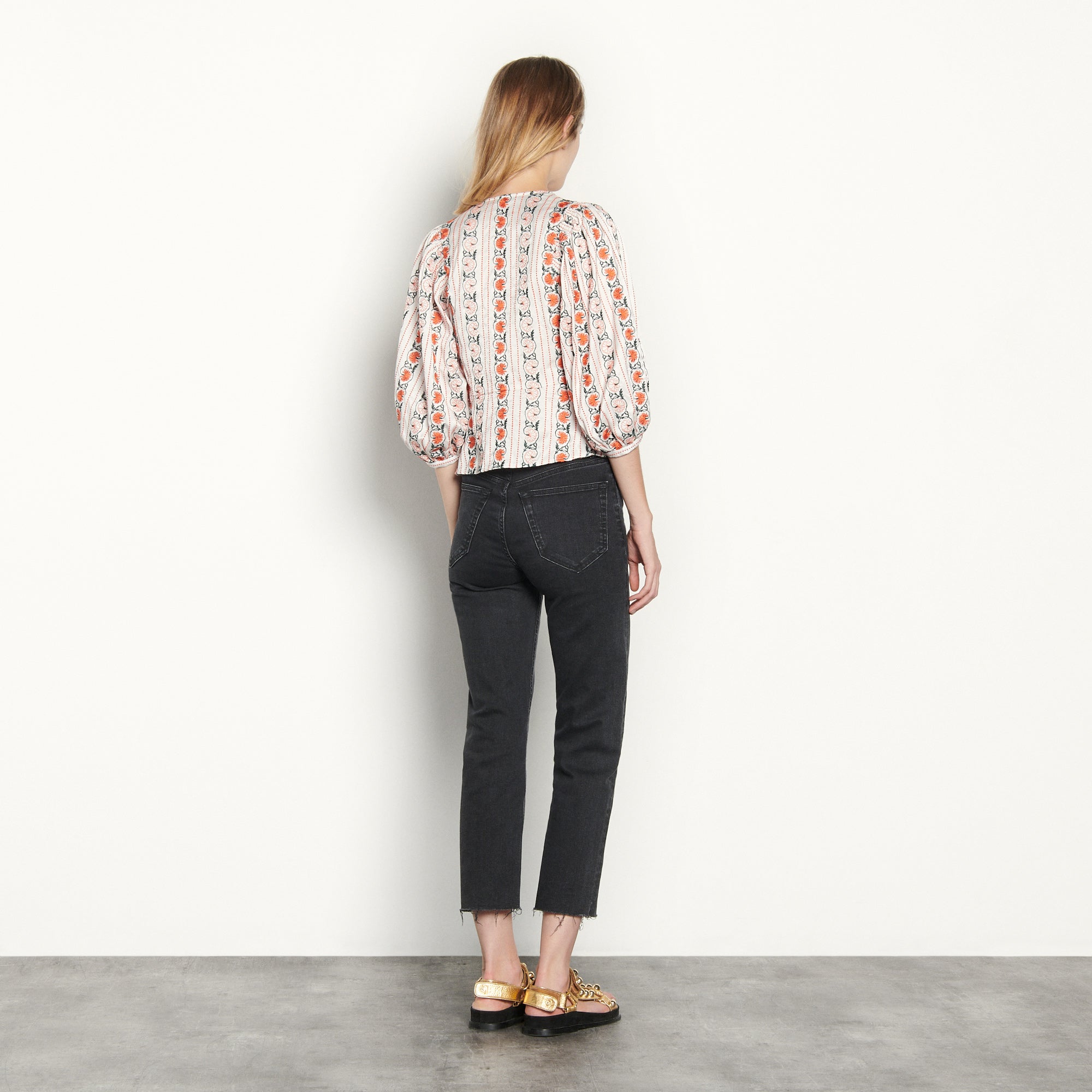 Top en broderie Sandro seconde main