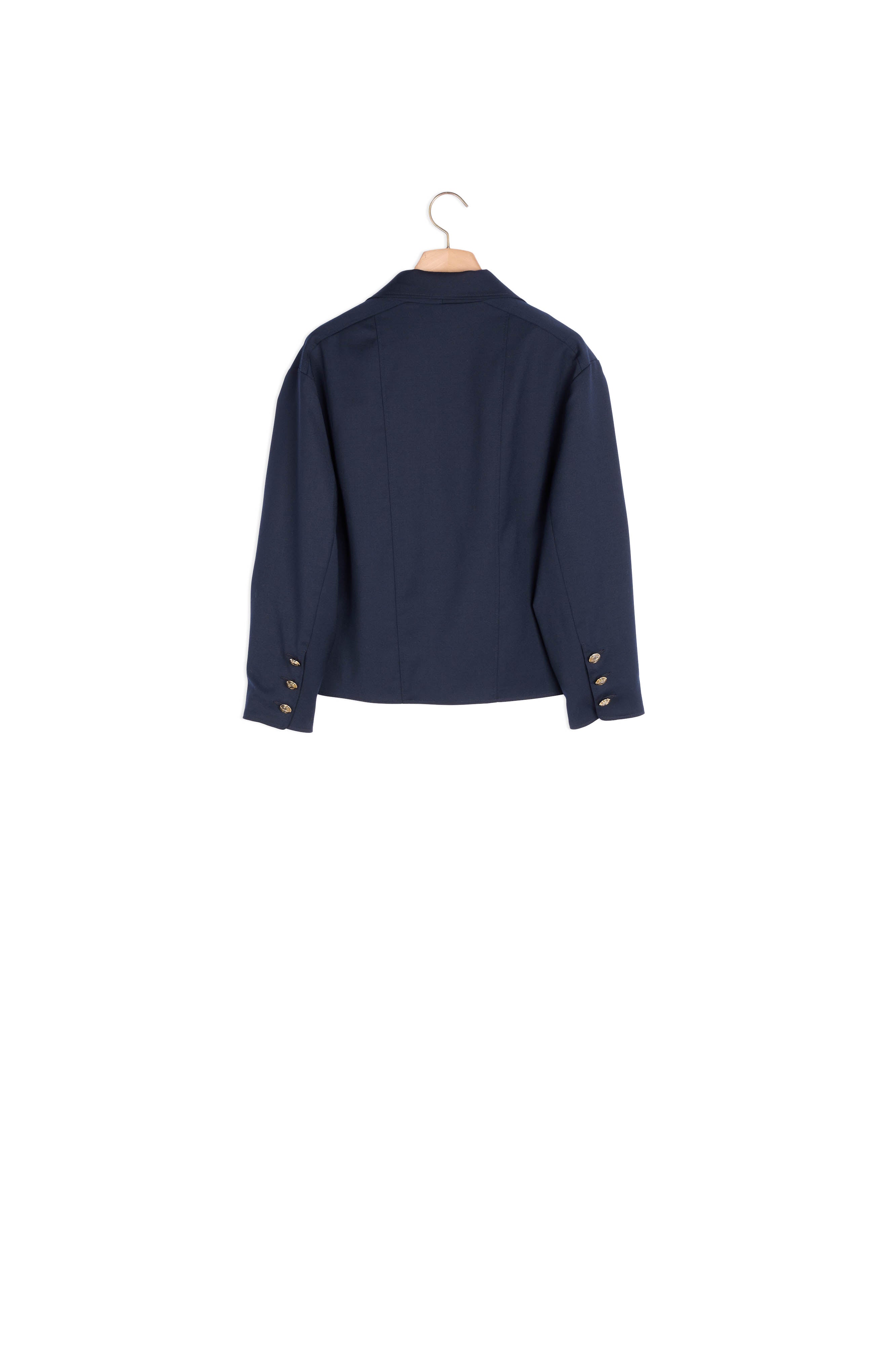 Veste tailleur courte avec patch Sandro seconde main