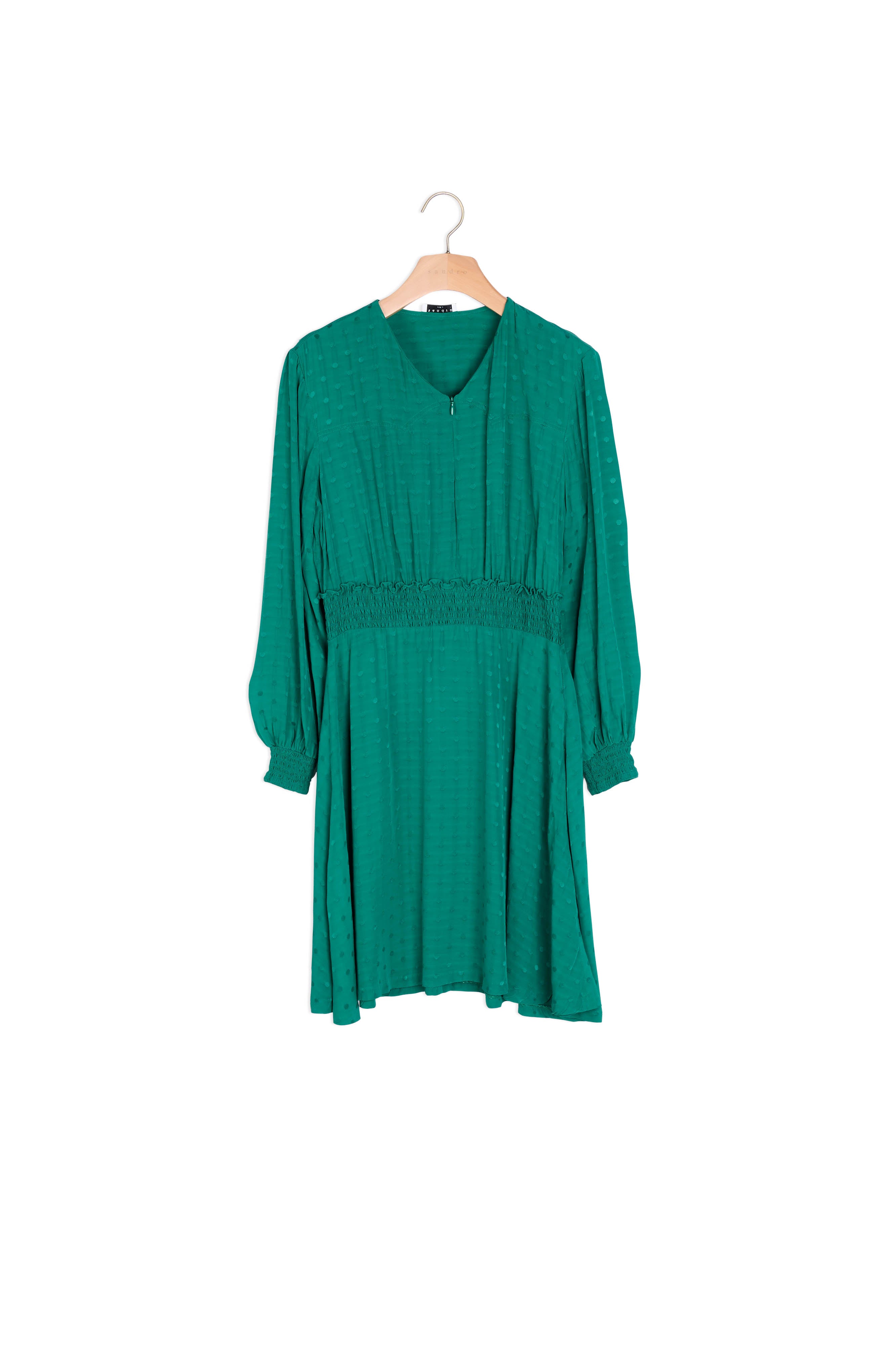 Robe courte en jacquard Sandro seconde main