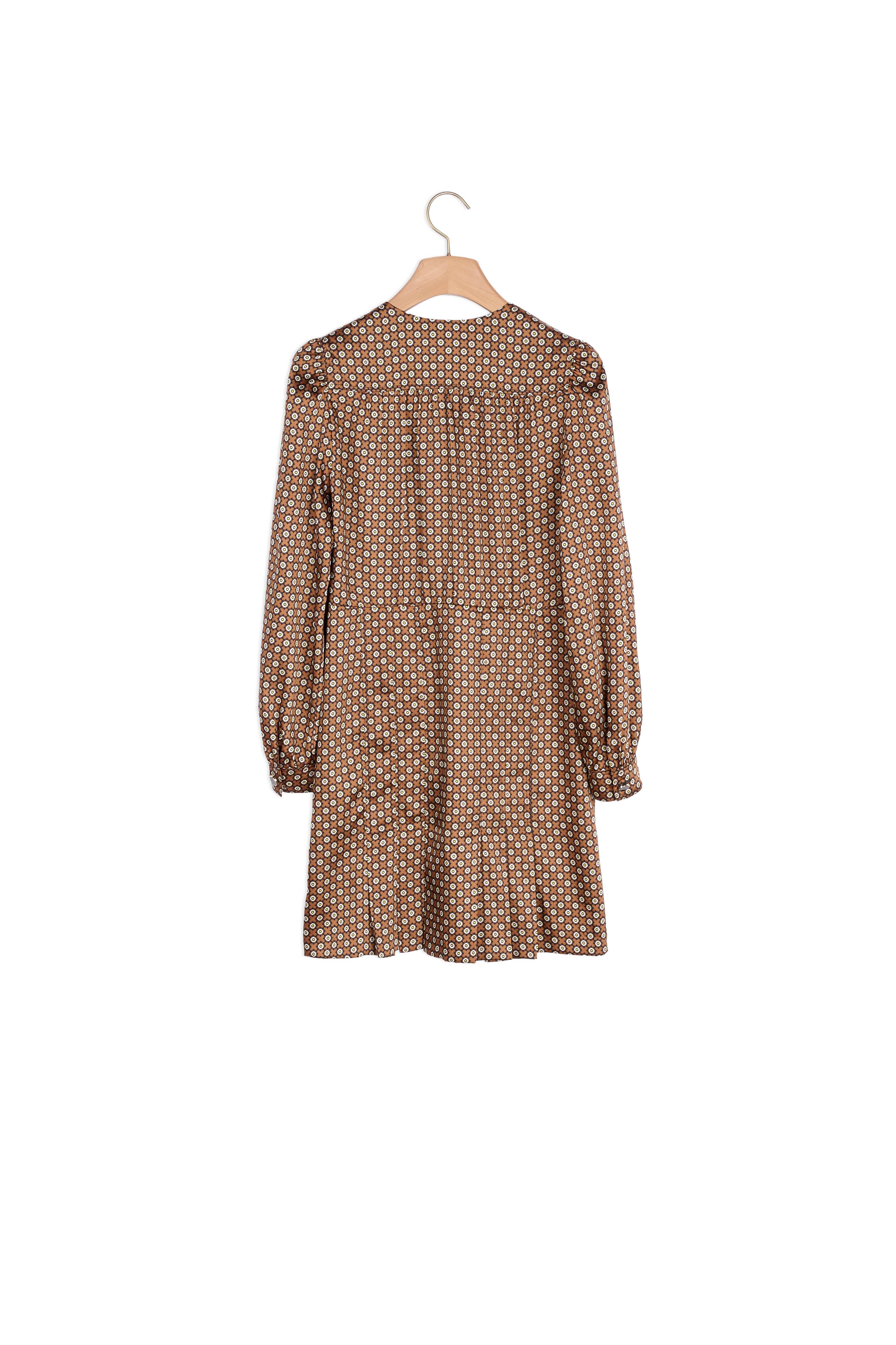 Robe Marron / Noir Sandro seconde main