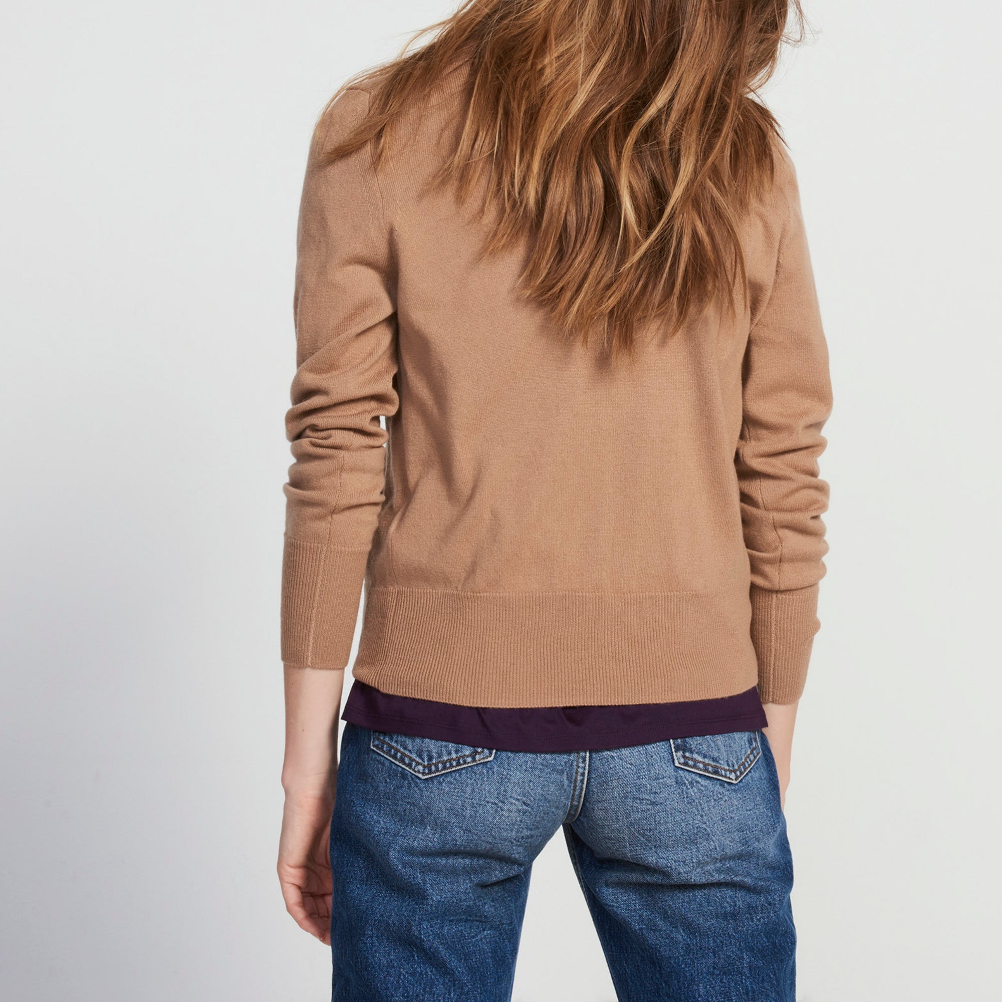 Pull laine et cachemire avec inscription Sandro seconde main