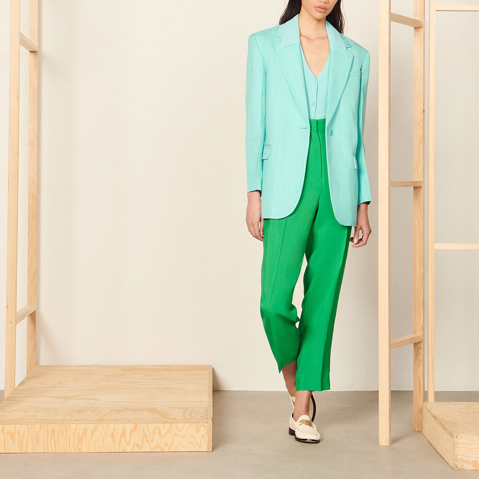 Veste de tailleur oversize Sandro seconde main