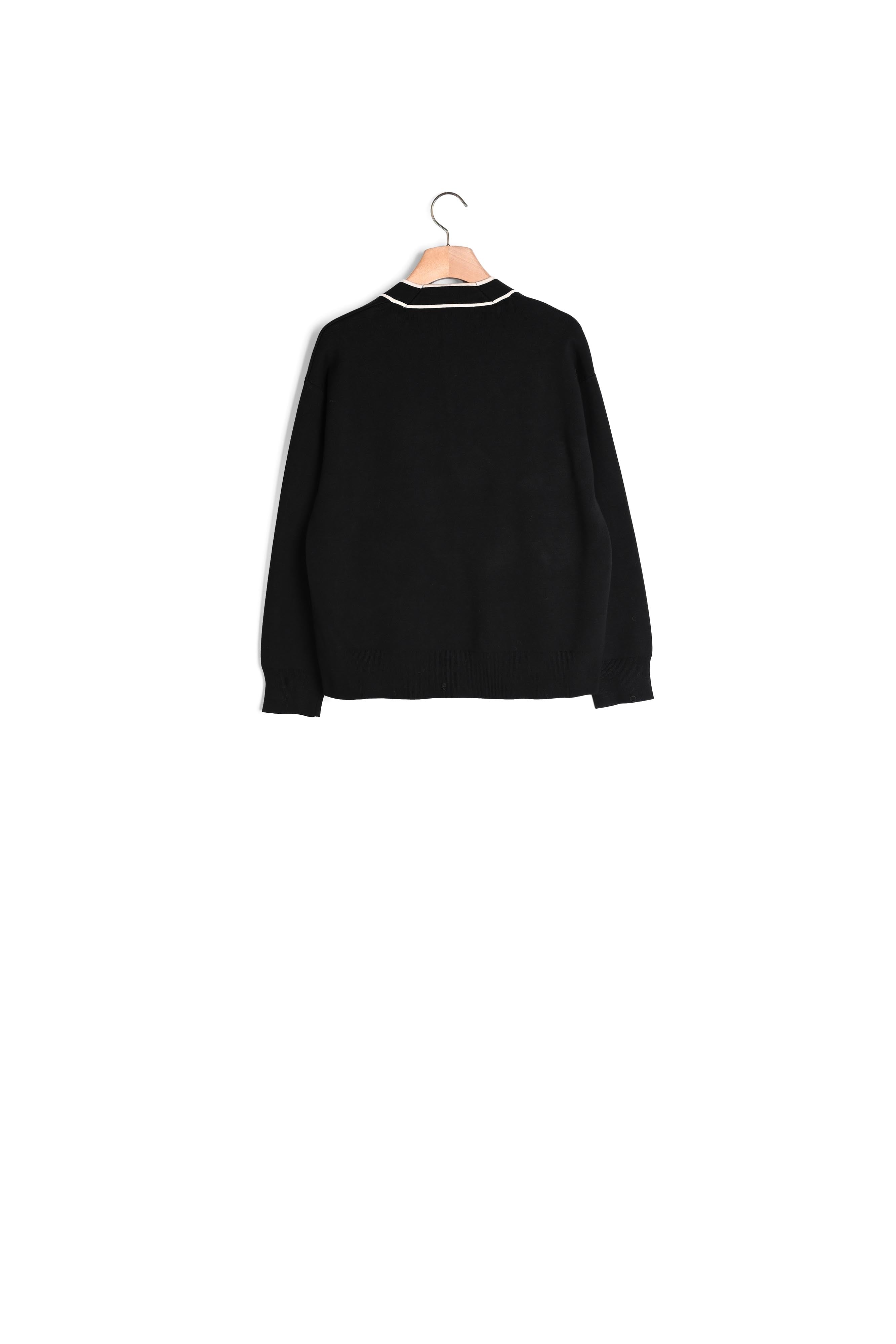 Cardigan Noir Sandro seconde main