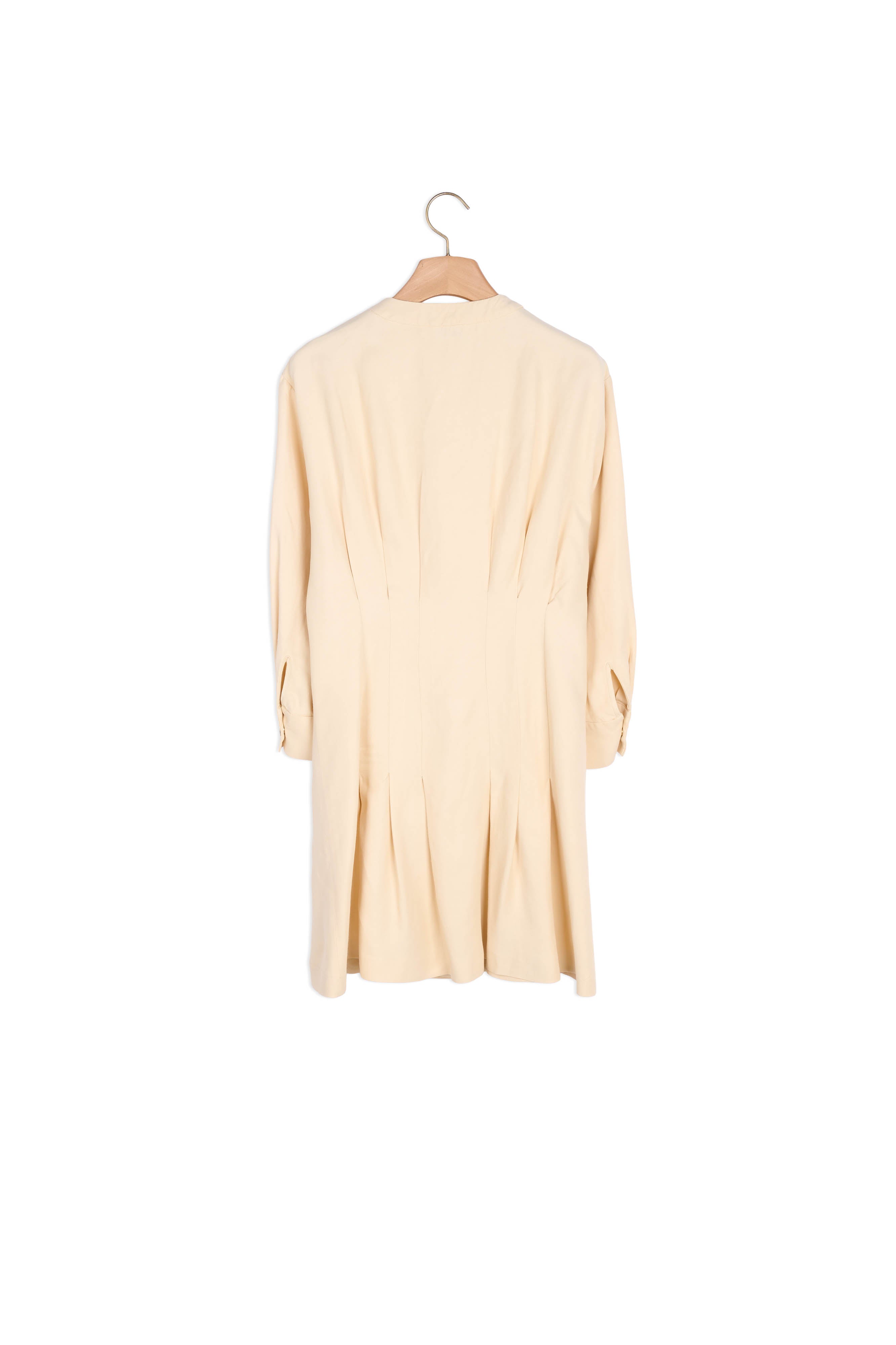 Robe courte en lin avec pressions Sandro seconde main