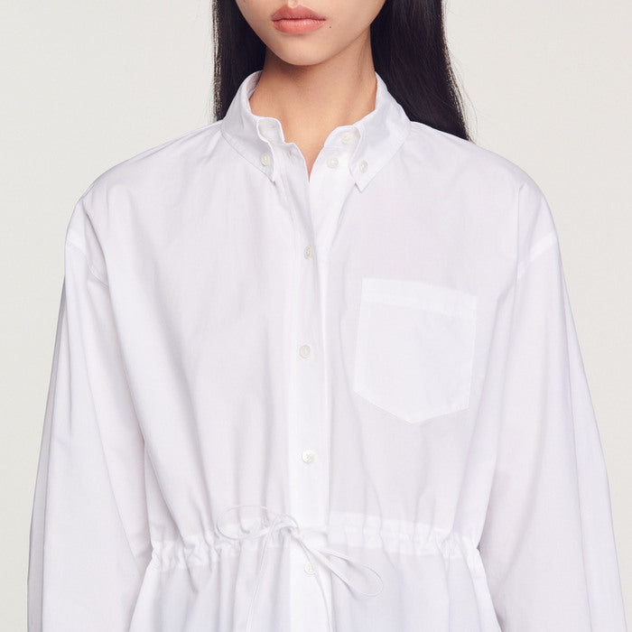 Chemise longue à liens Sandro seconde main