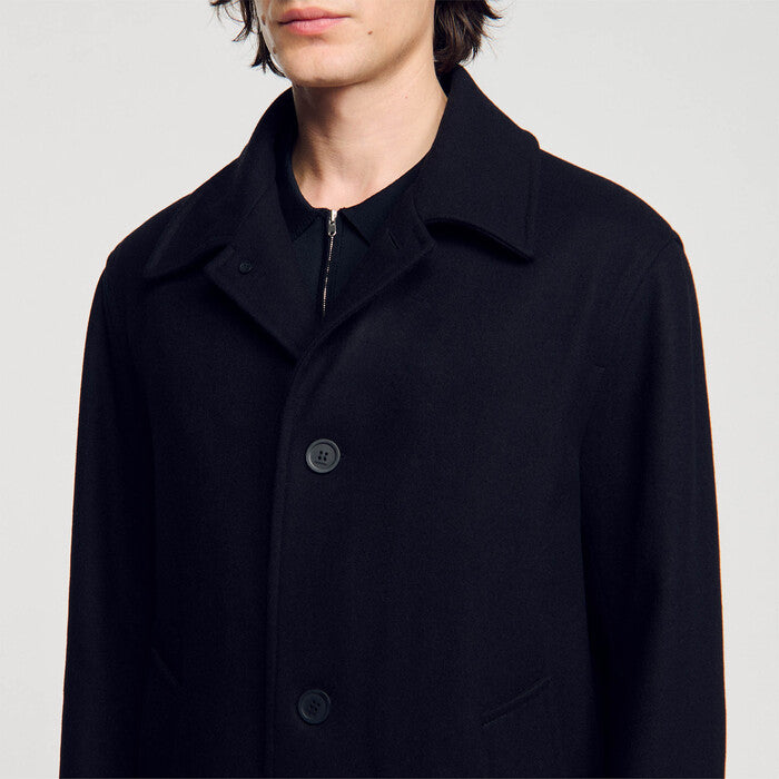 Manteau en laine Sandro seconde main