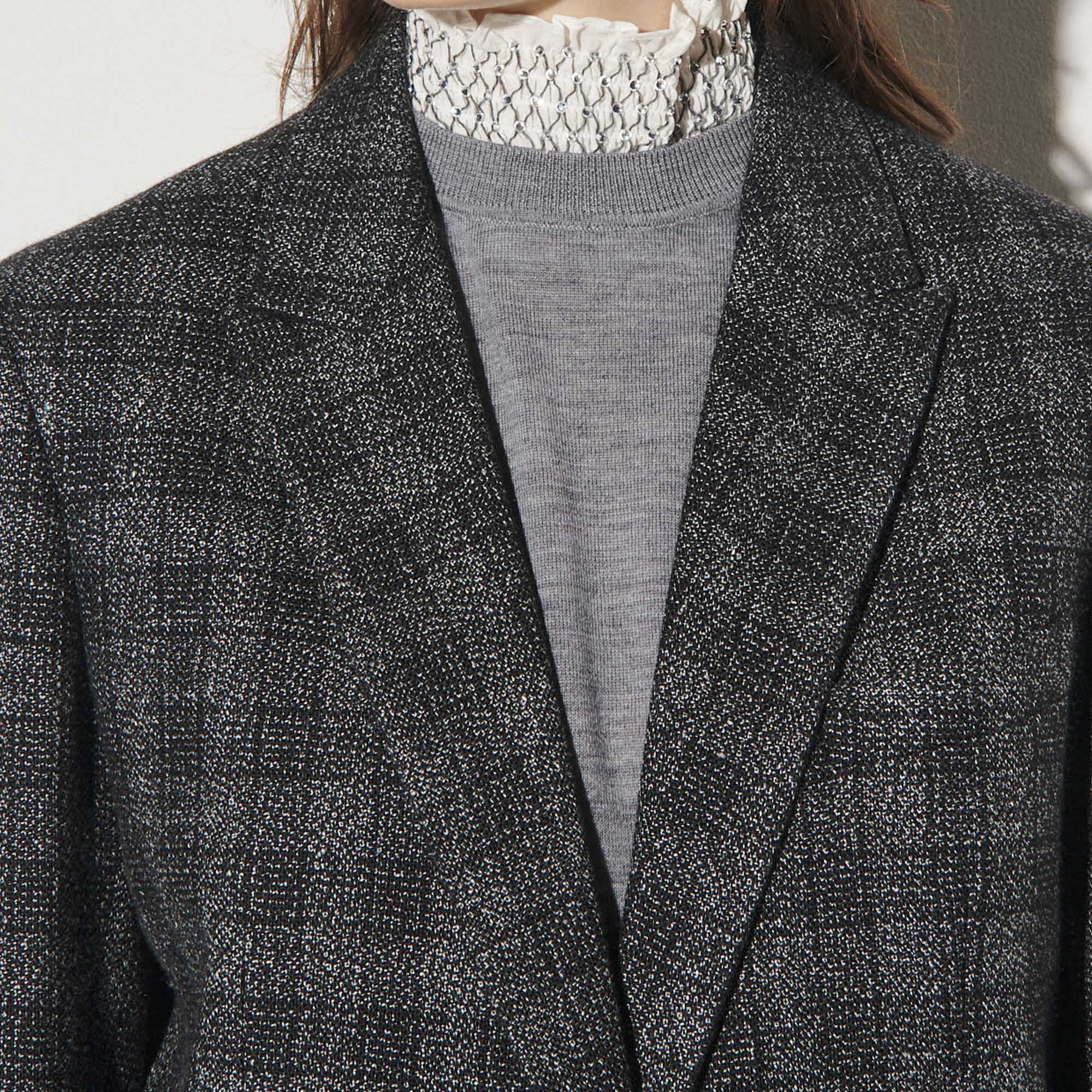 Veste tailleur à carreaux Sandro seconde main