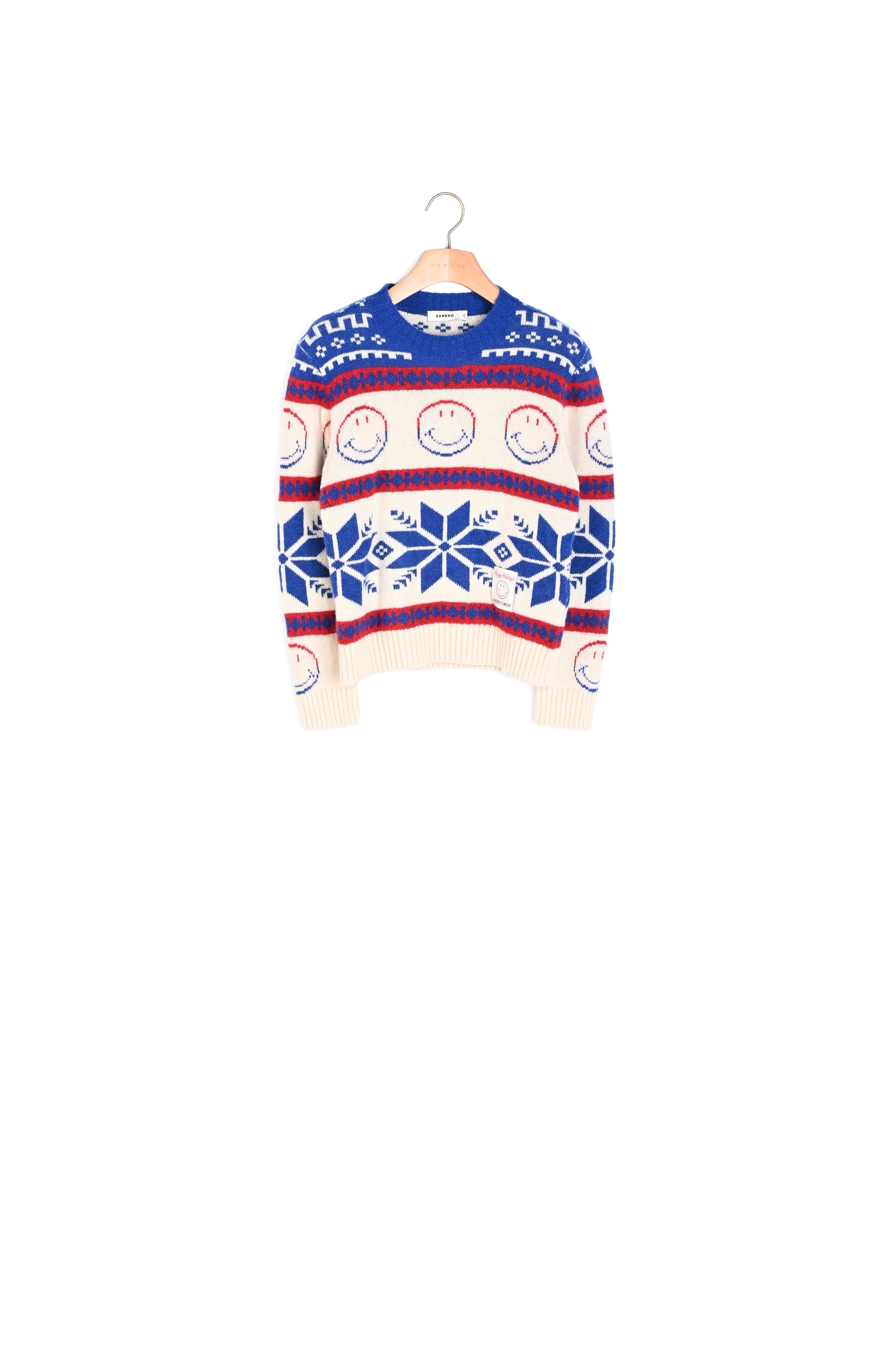 Pull Smiley Sandro seconde main