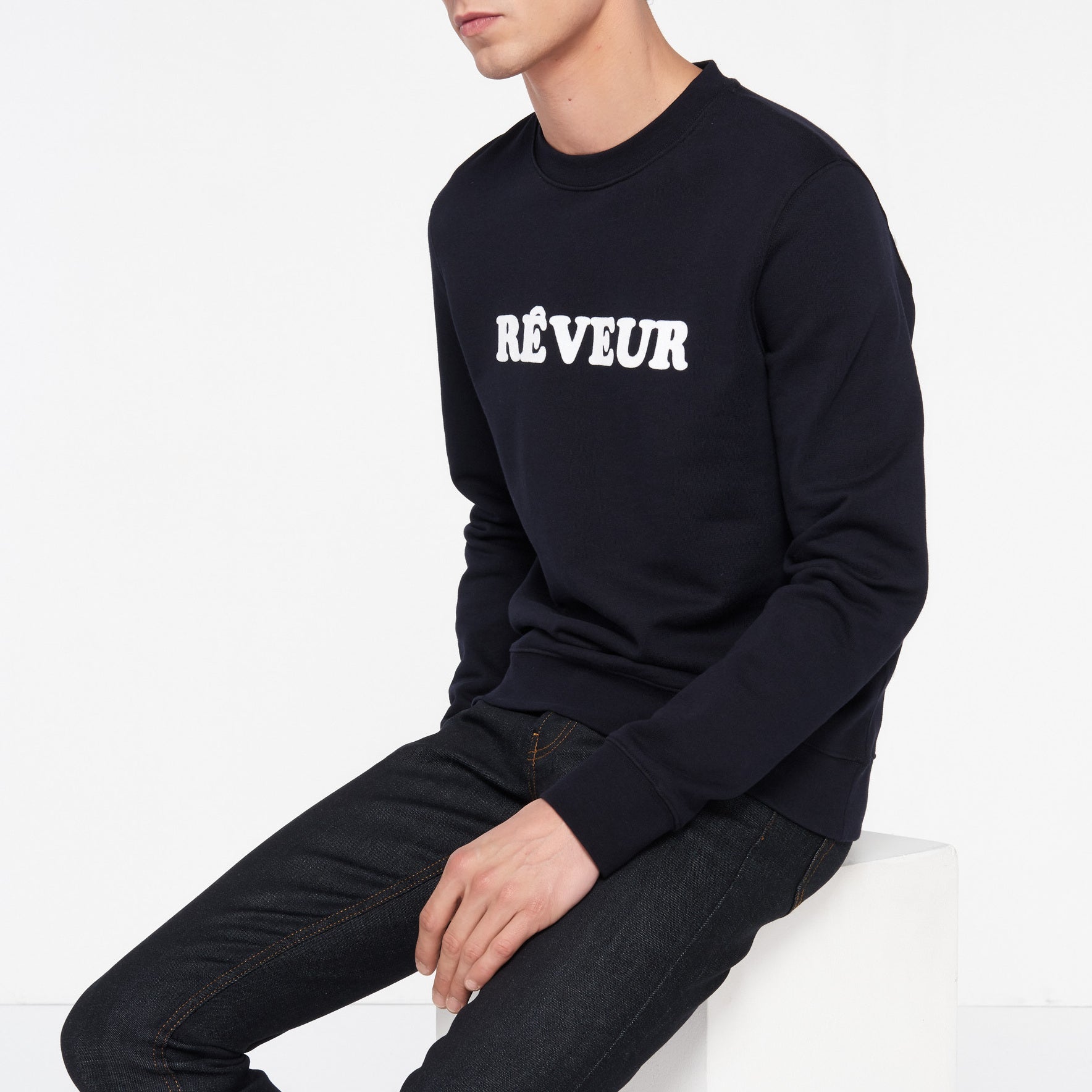 Sweat floqué REVEUR Sandro seconde main