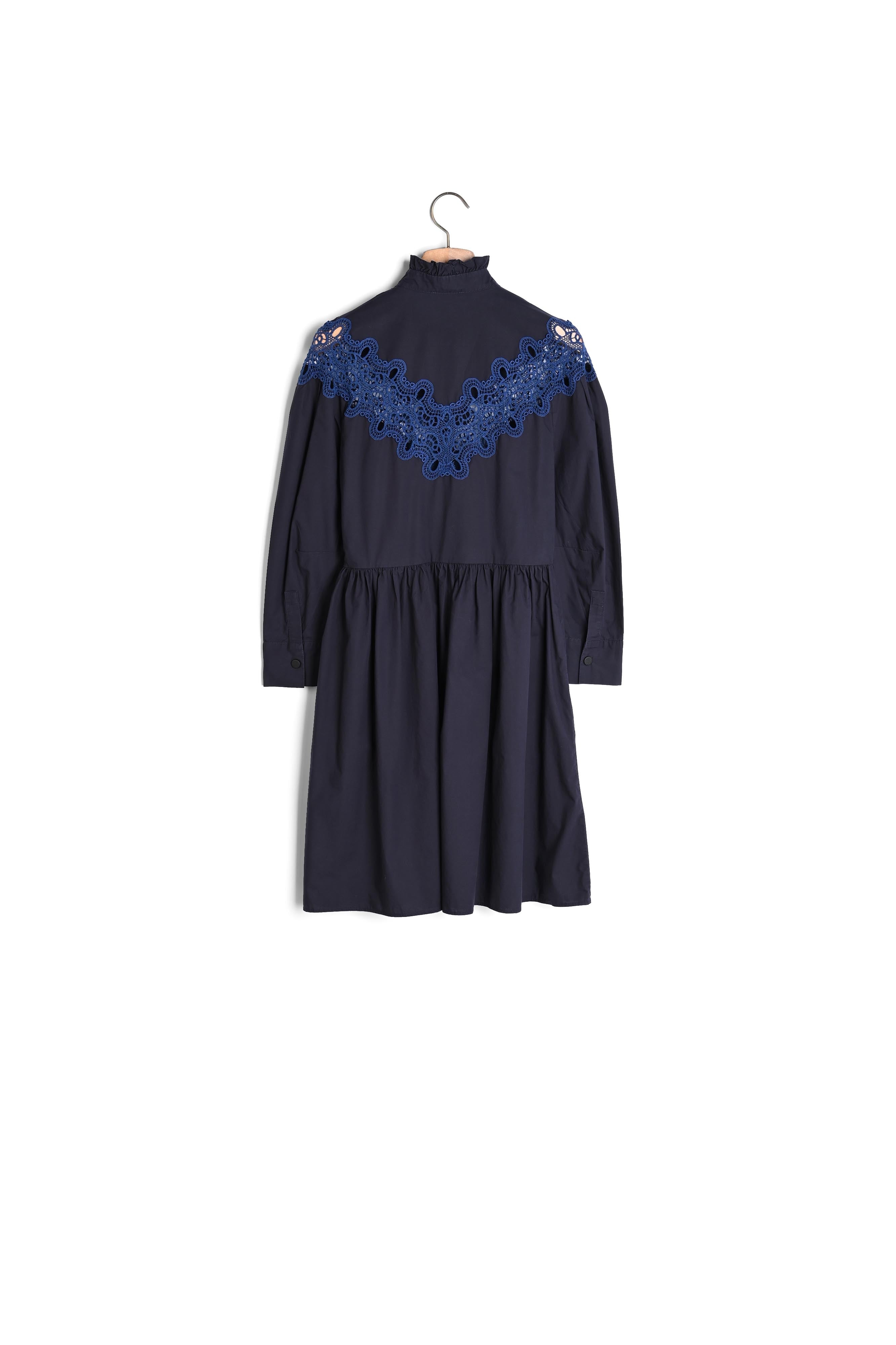 Robe courte avec insert de dentelle Sandro seconde main