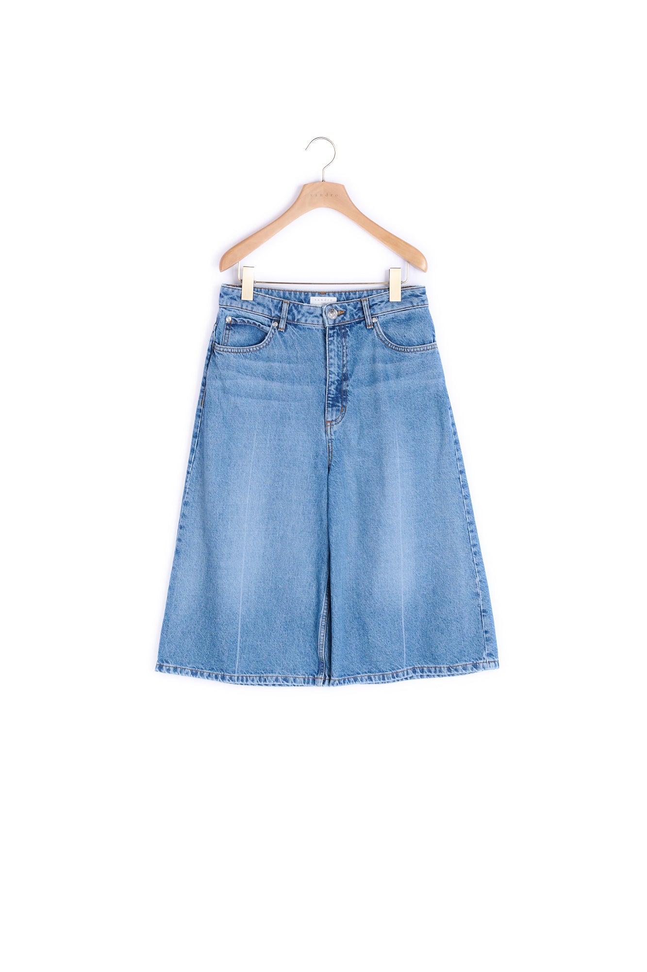 Jupe culotte délavée Sandro seconde main