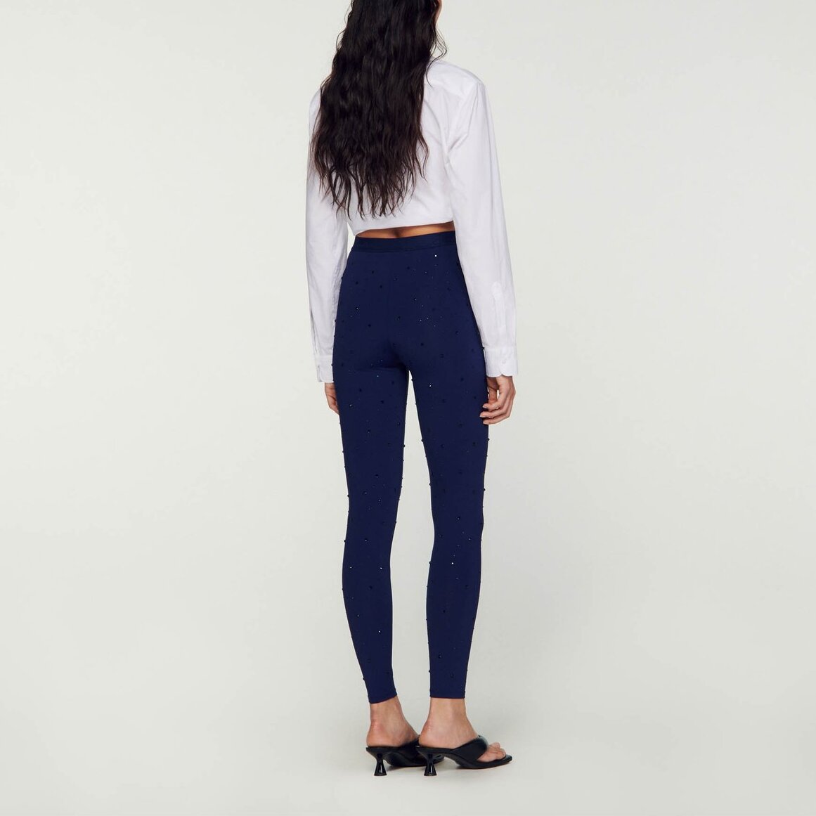 Legging à strass Sandro seconde main