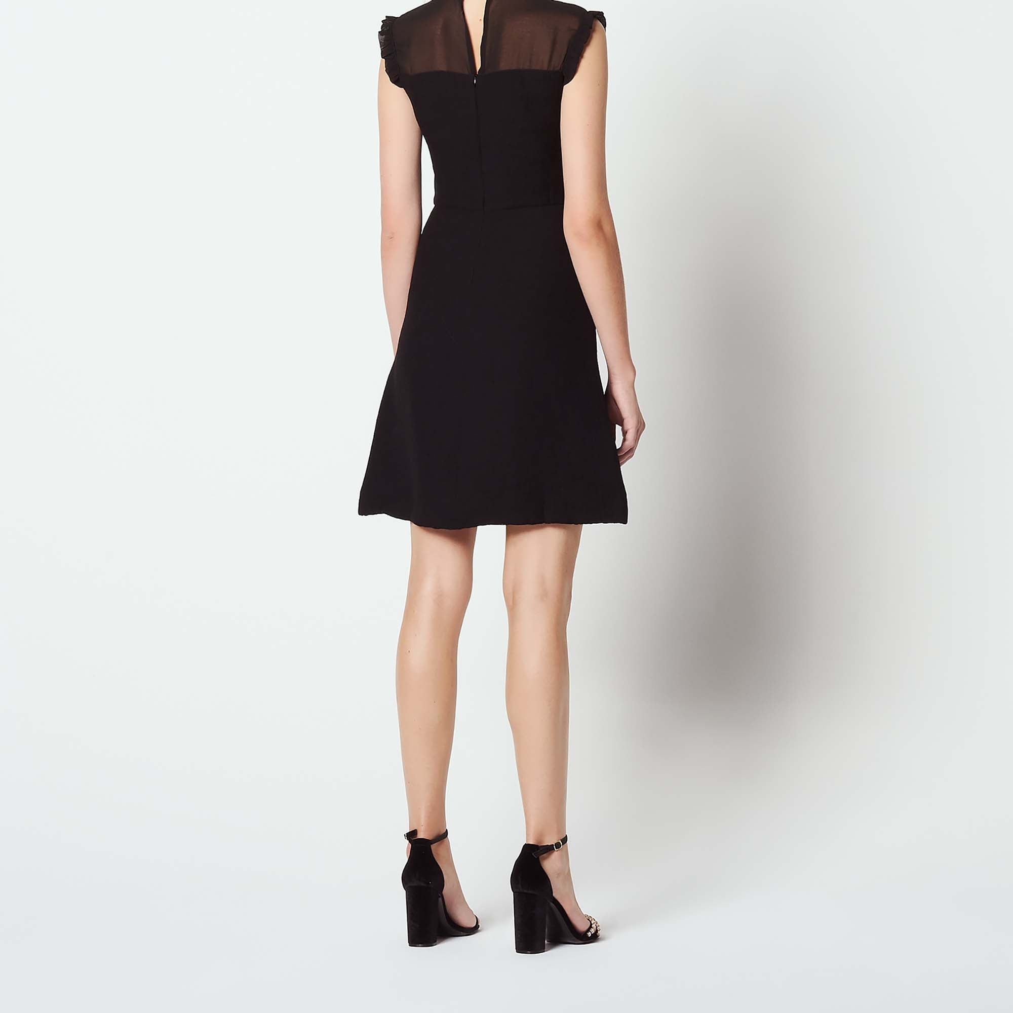Robe sans manches col Claudine Sandro seconde main