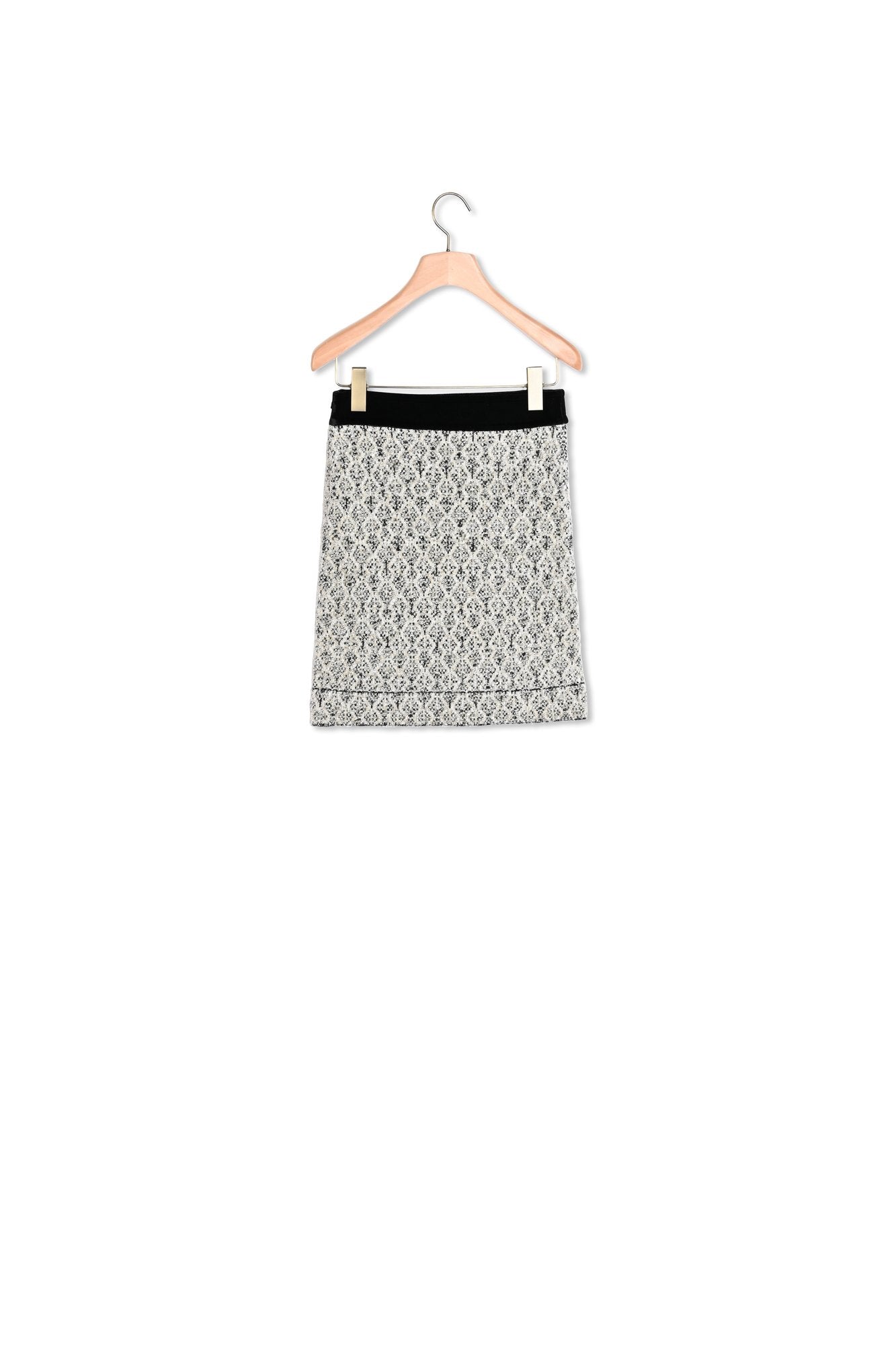 Jupe courte en Maille jacquard Sandro seconde main
