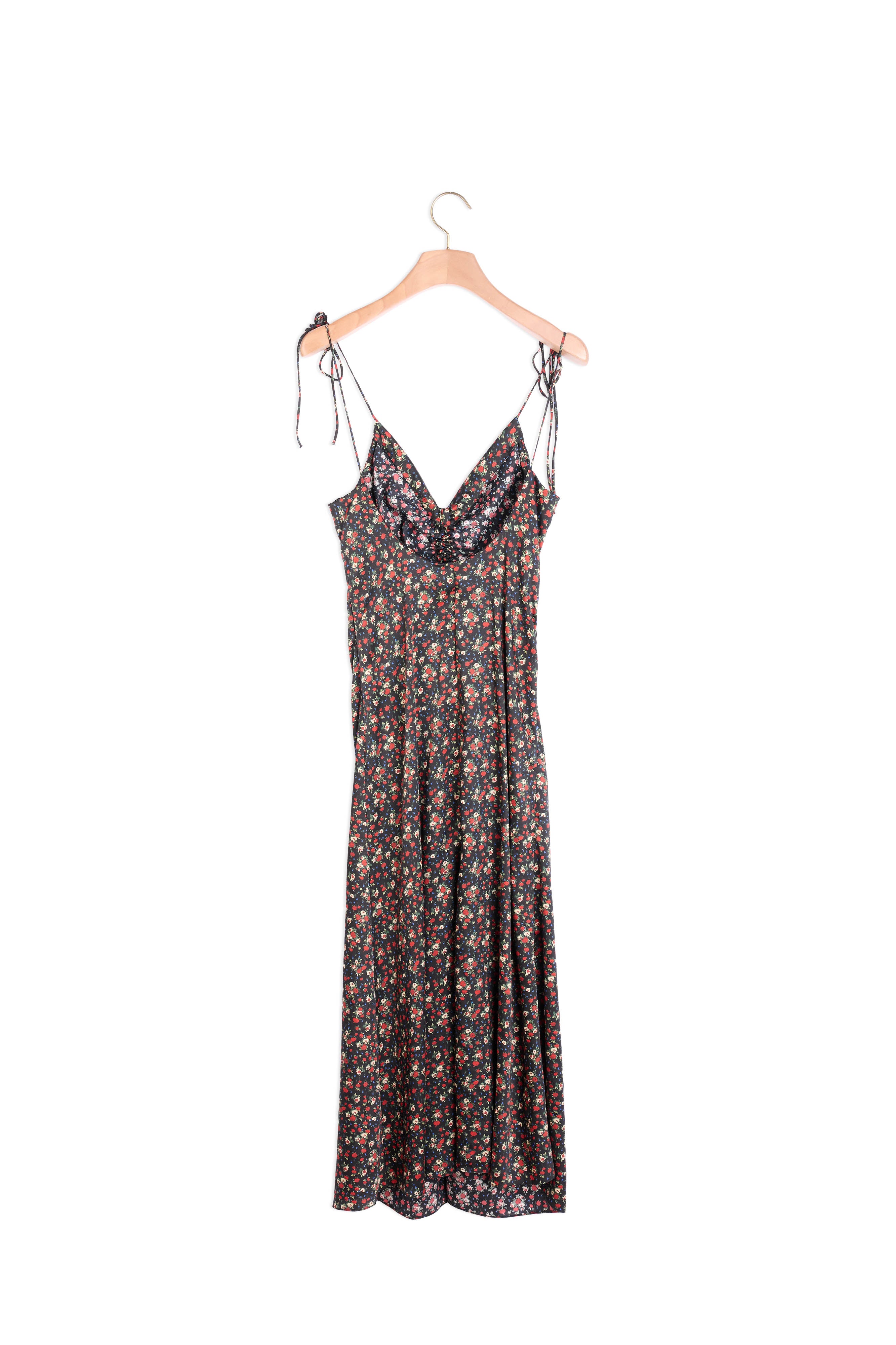 Robe longue à fines bretelles Sandro seconde main