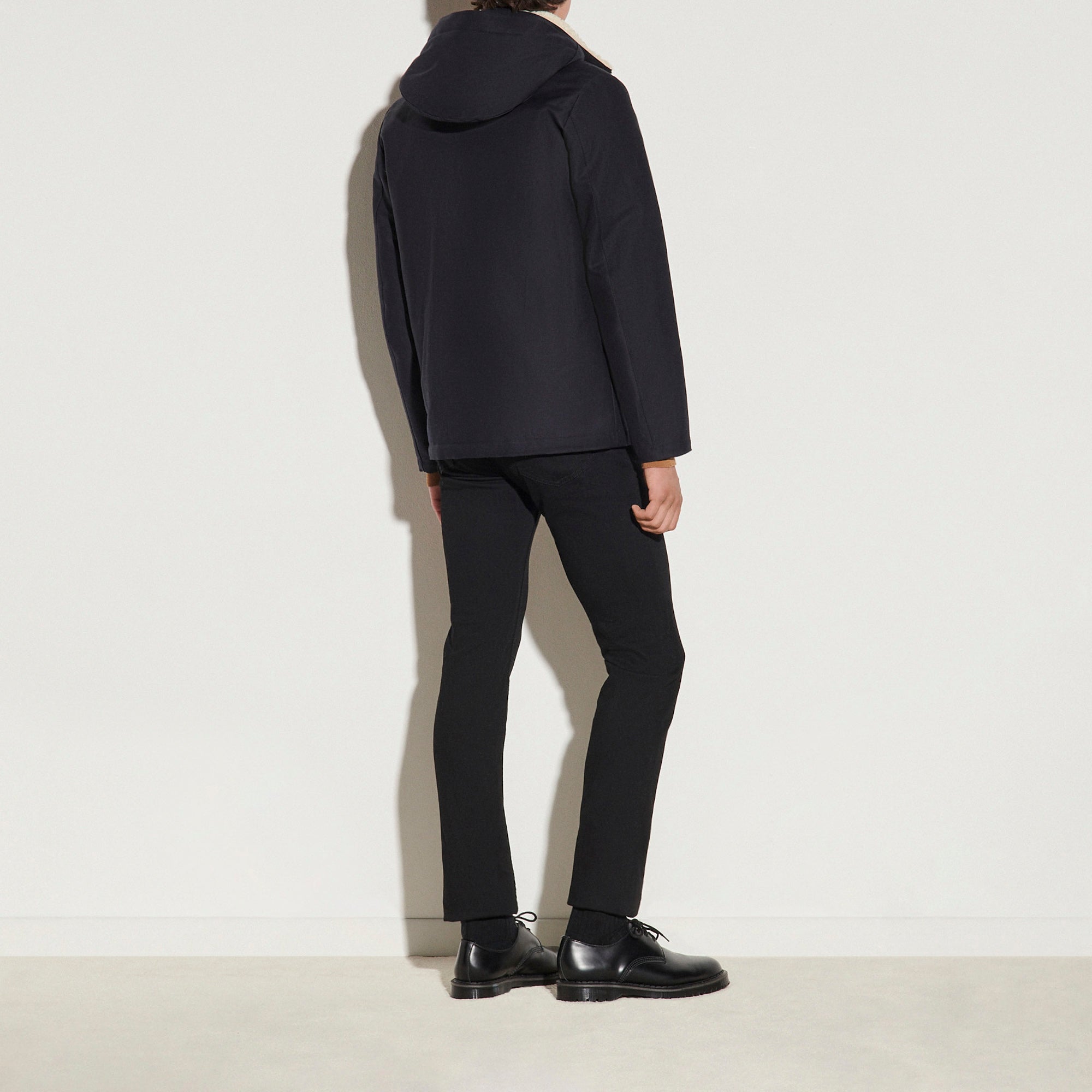 Manteau à capuche en coton Sandro seconde main