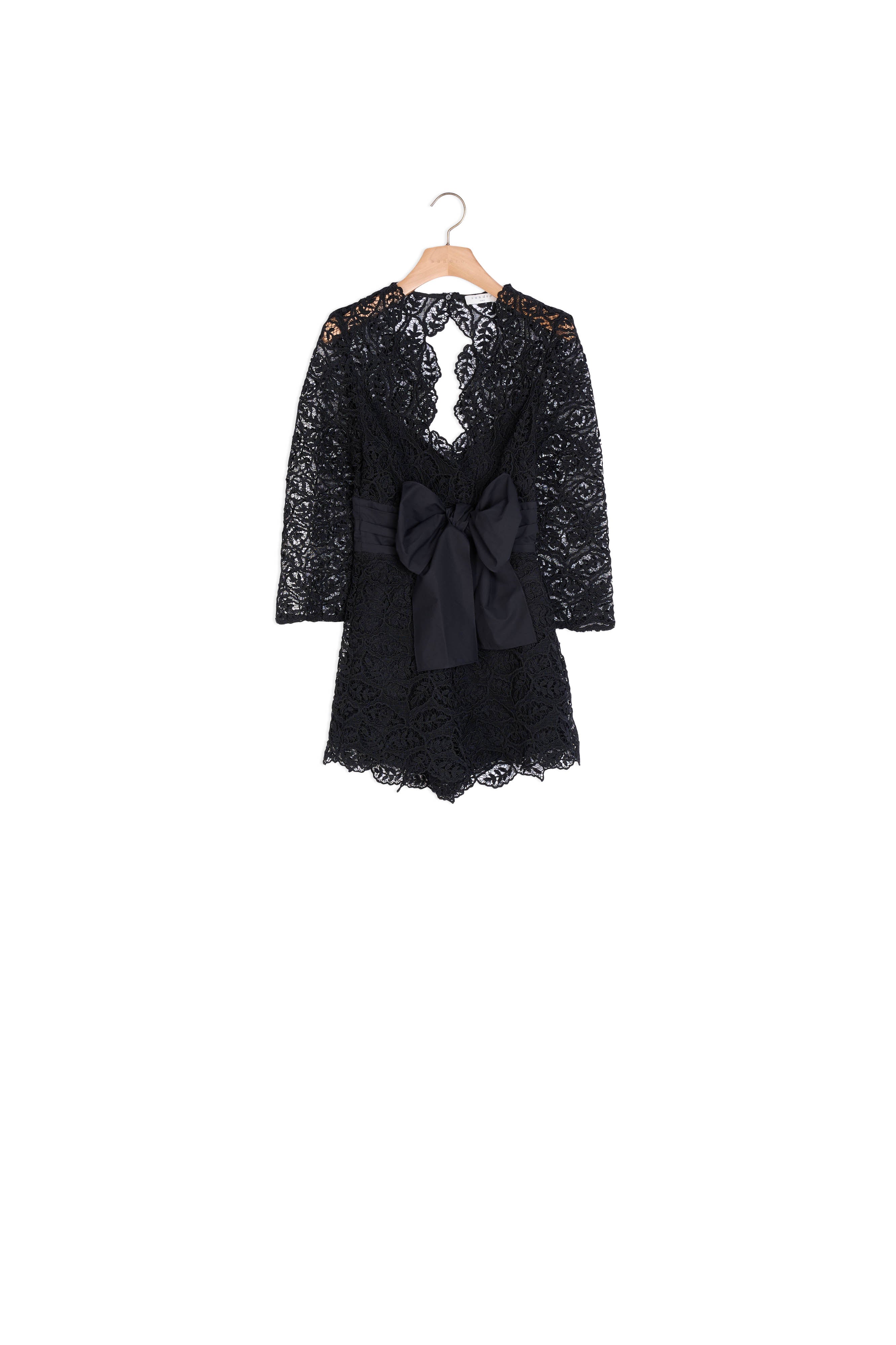 Combinaison Short en dentelle Sandro seconde main