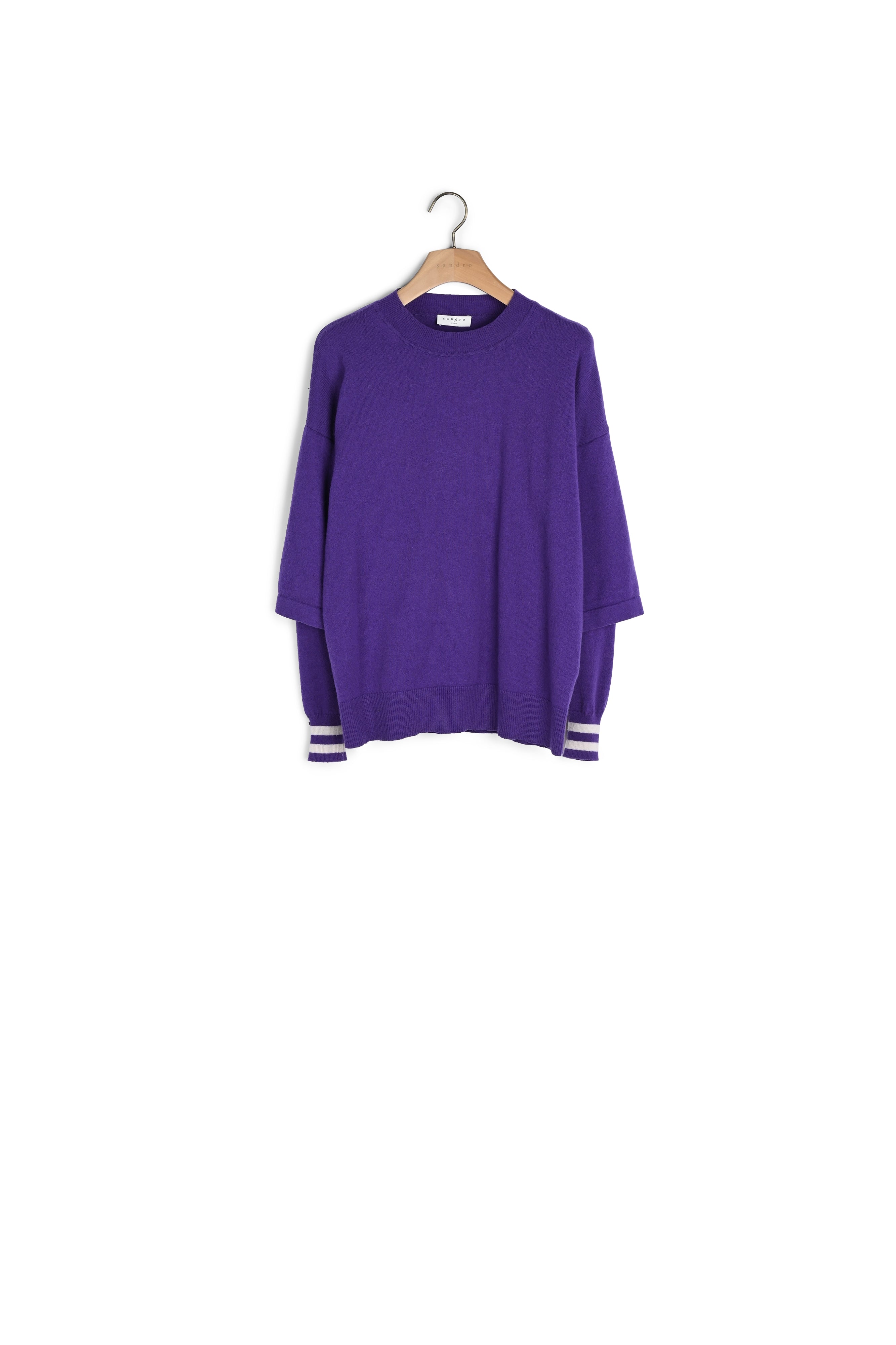 Pull effet trompe l'œil Sandro seconde main