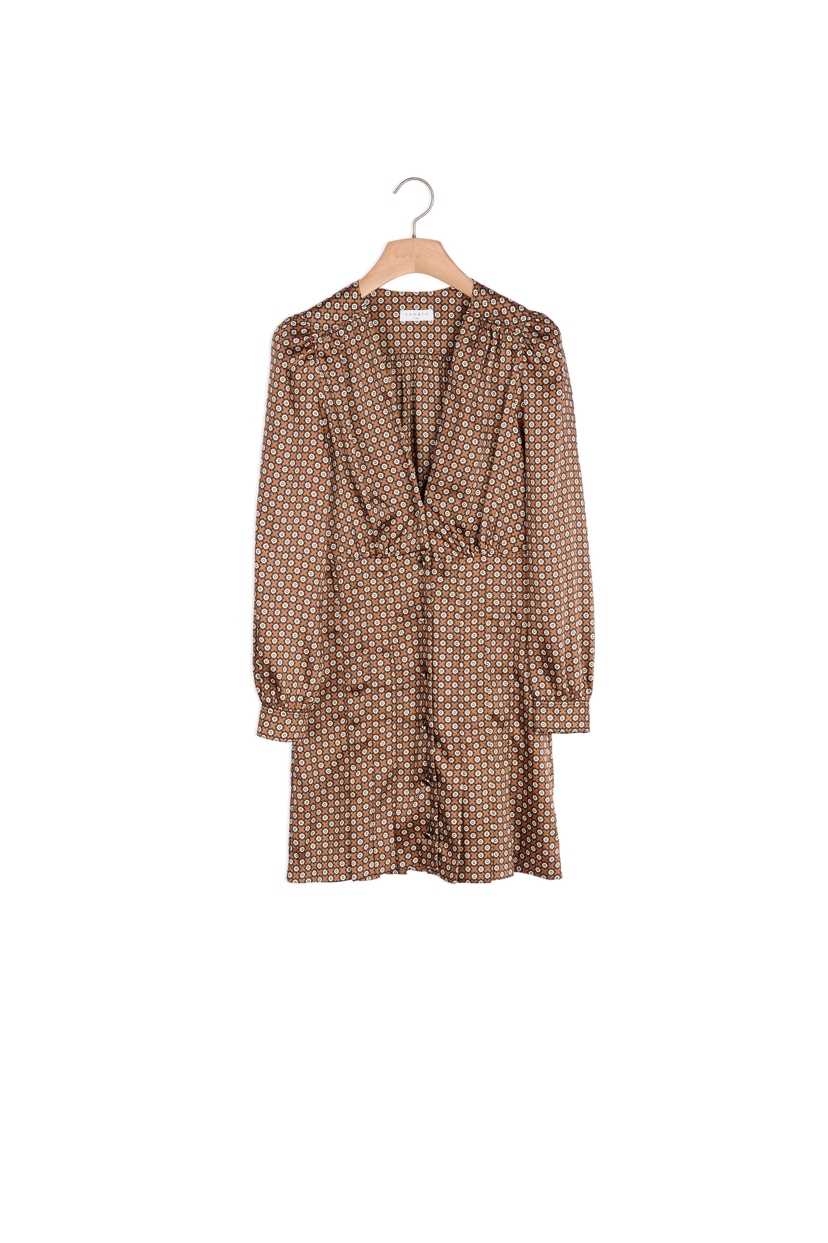 Robe Marron / Noir Sandro seconde main