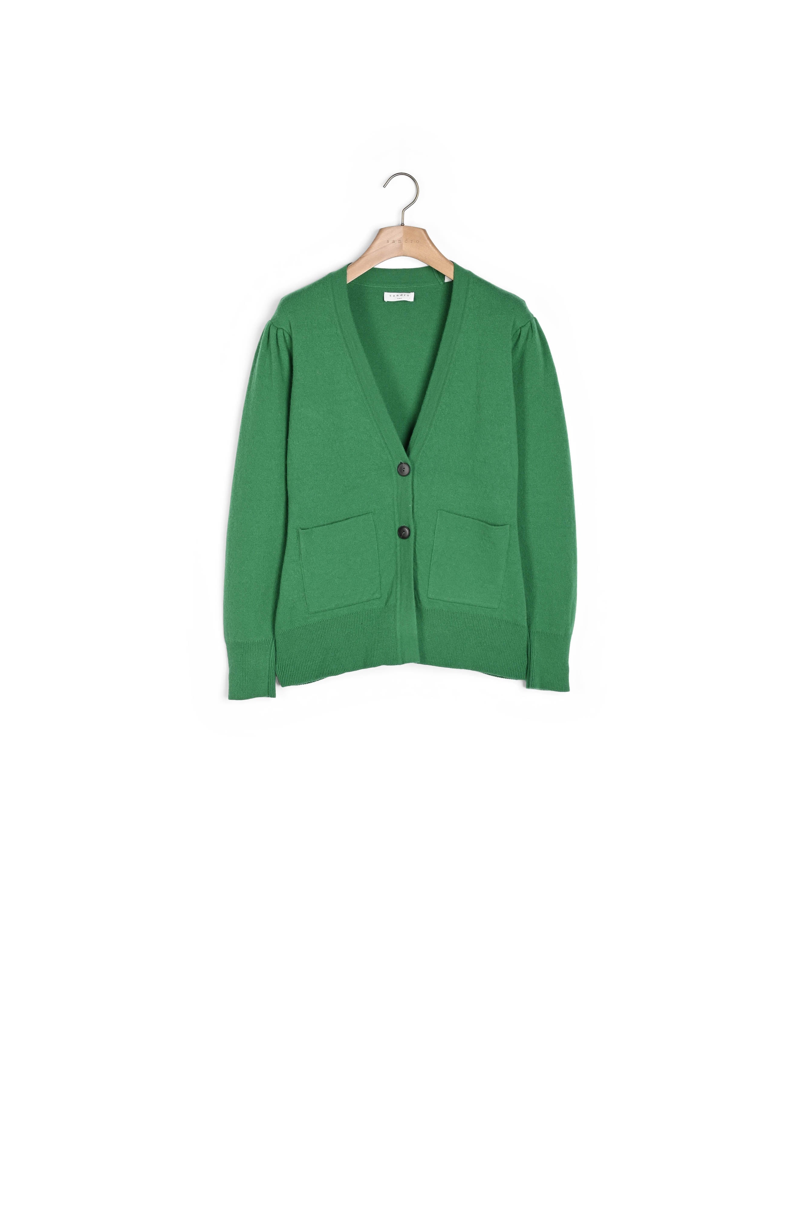 Cardigan long boutonné Sandro seconde main